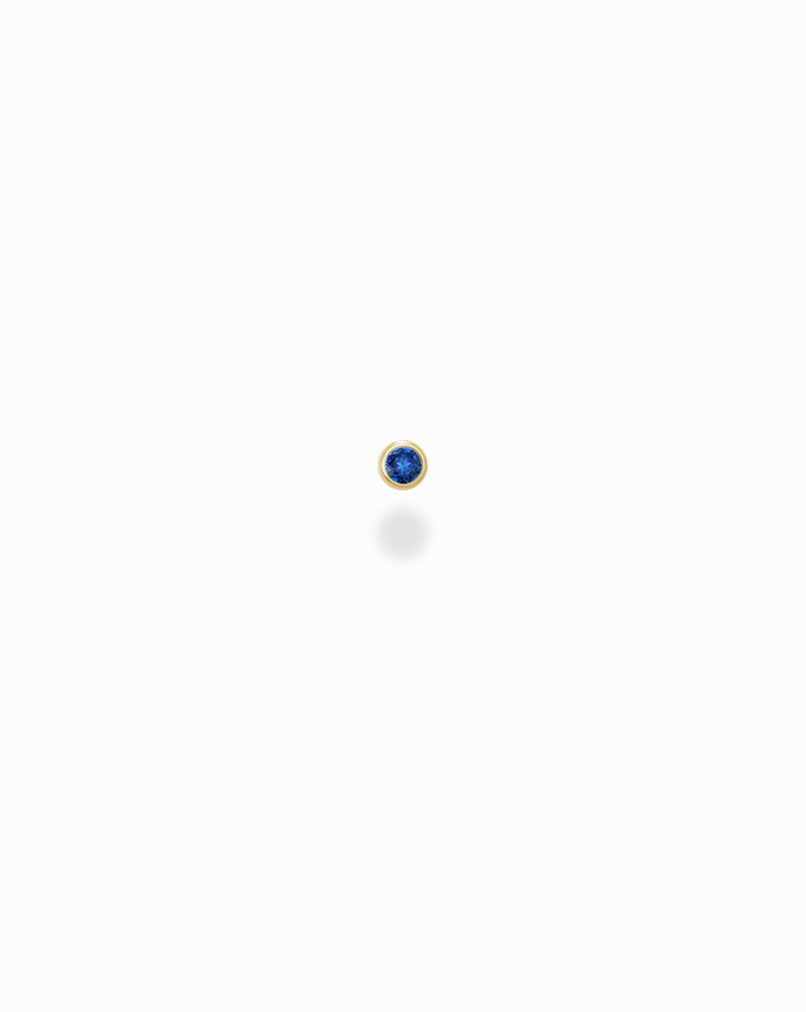 14k Micro Bezel Stud - Mod + Jo - Jewelry built to last, advanced plating technology
