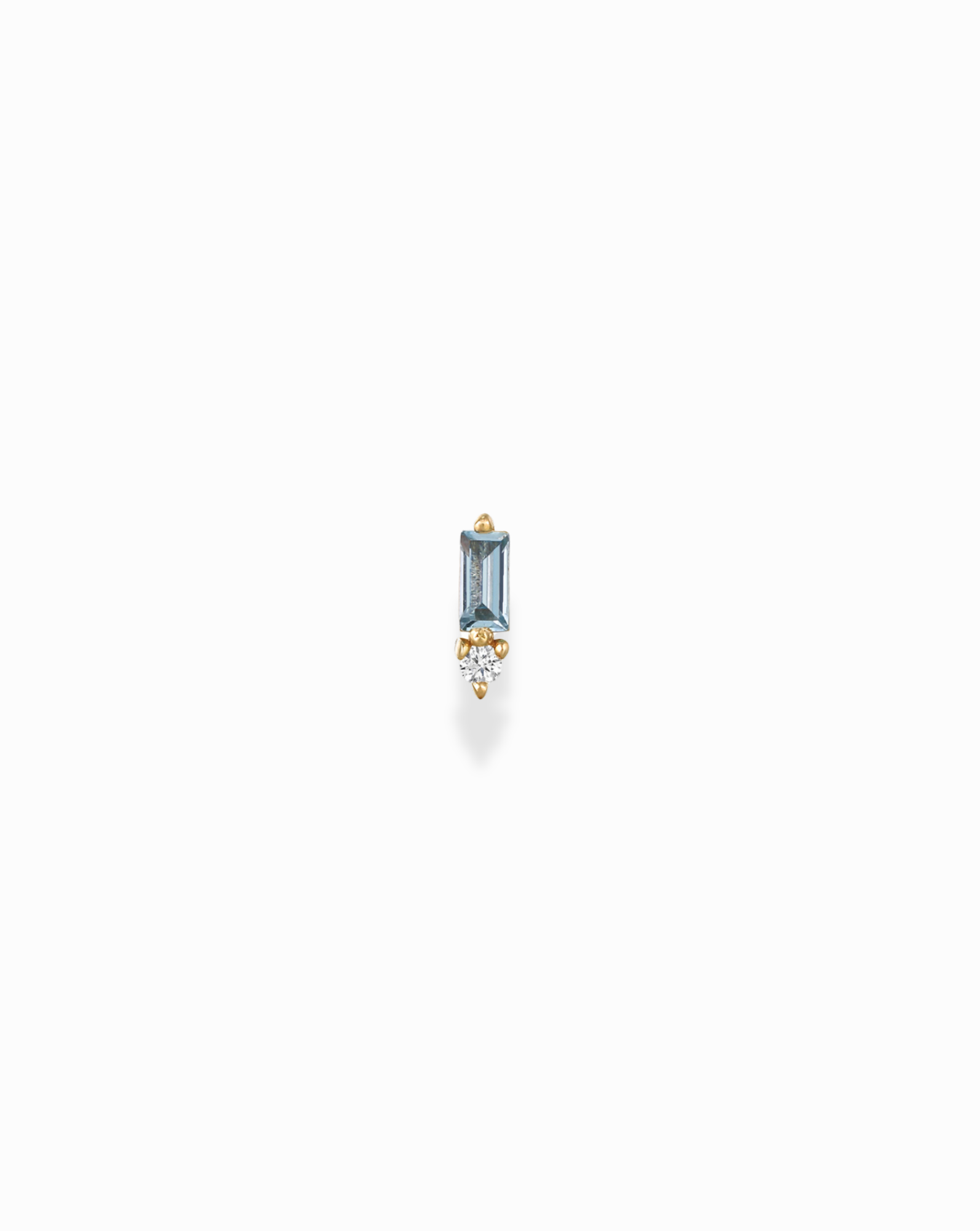 14k Something Blue Stud - Mod + Jo - Jewelry built to last, advanced plating technology