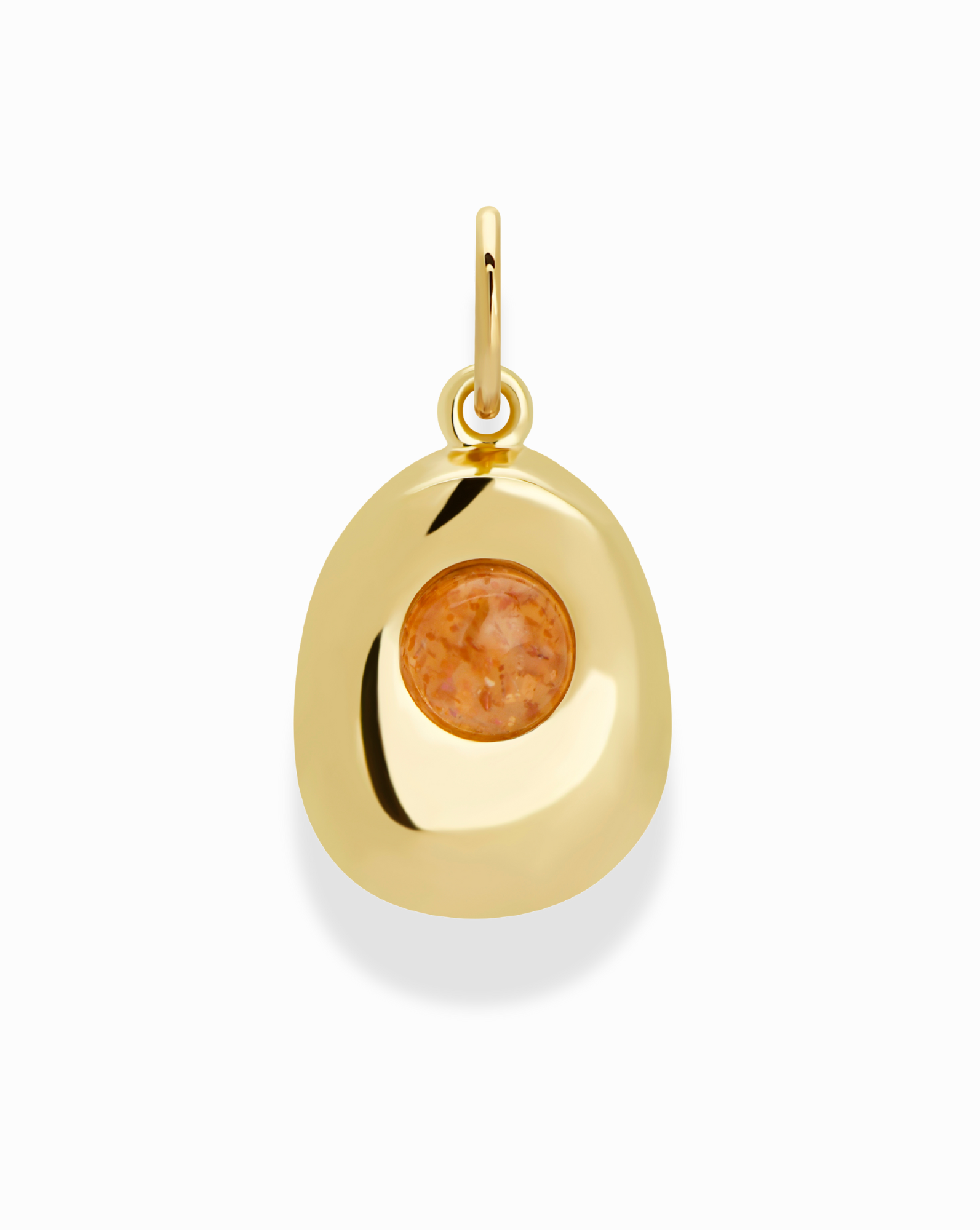 Thea Bubble Letter Charm - Mod + Jo - Jewelry built to last, advanced plating technology