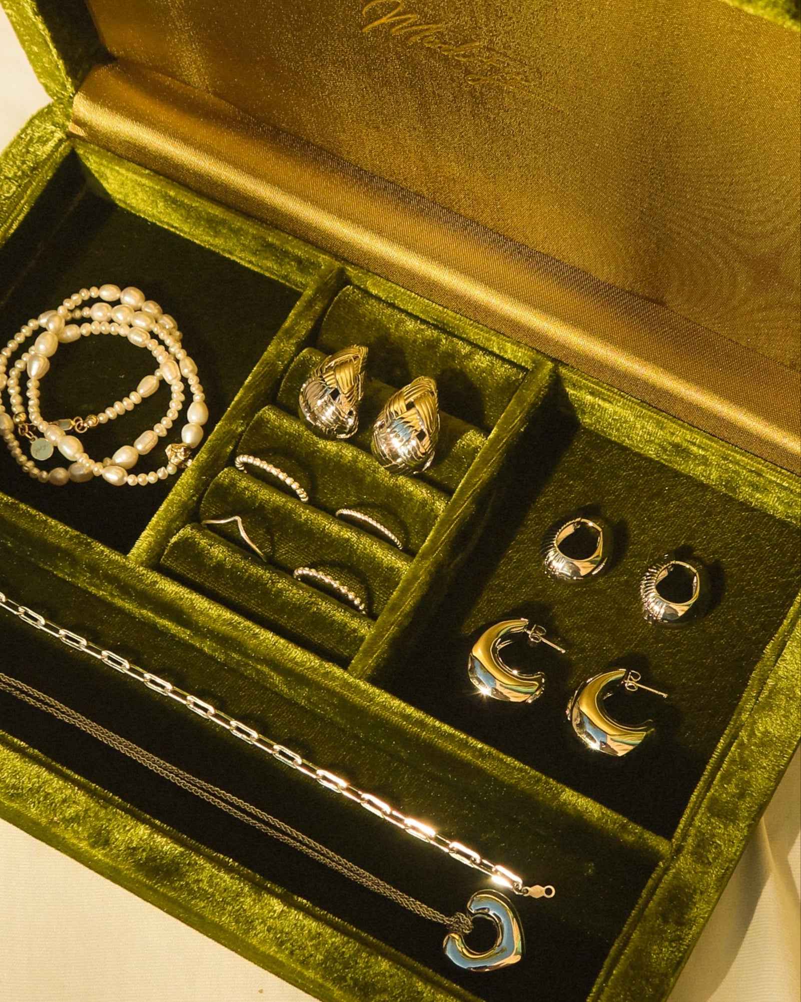 Velvet Jewelry Box