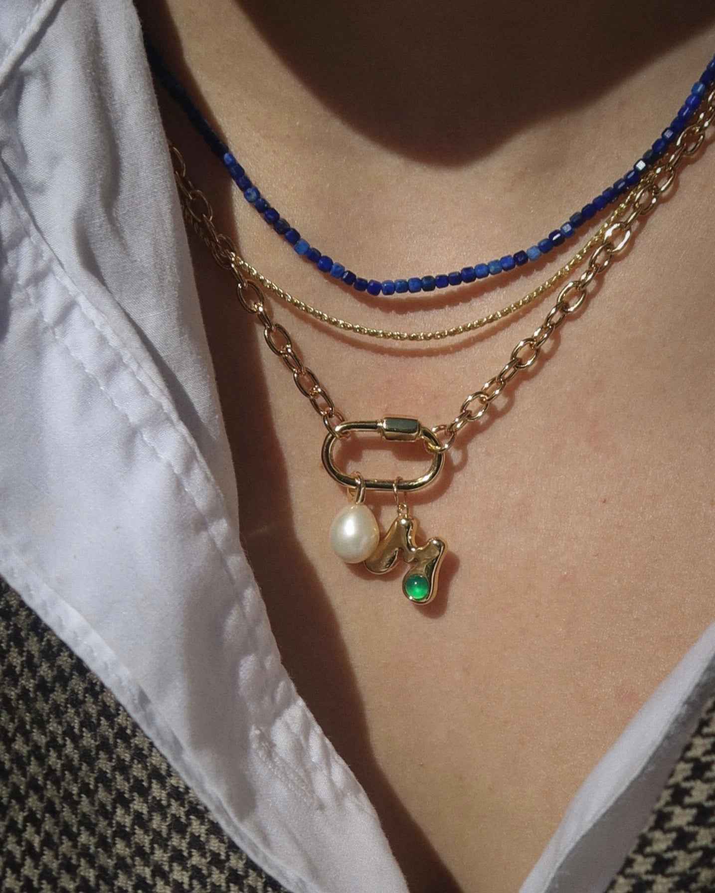 You're Iconic Charm Necklace Set
