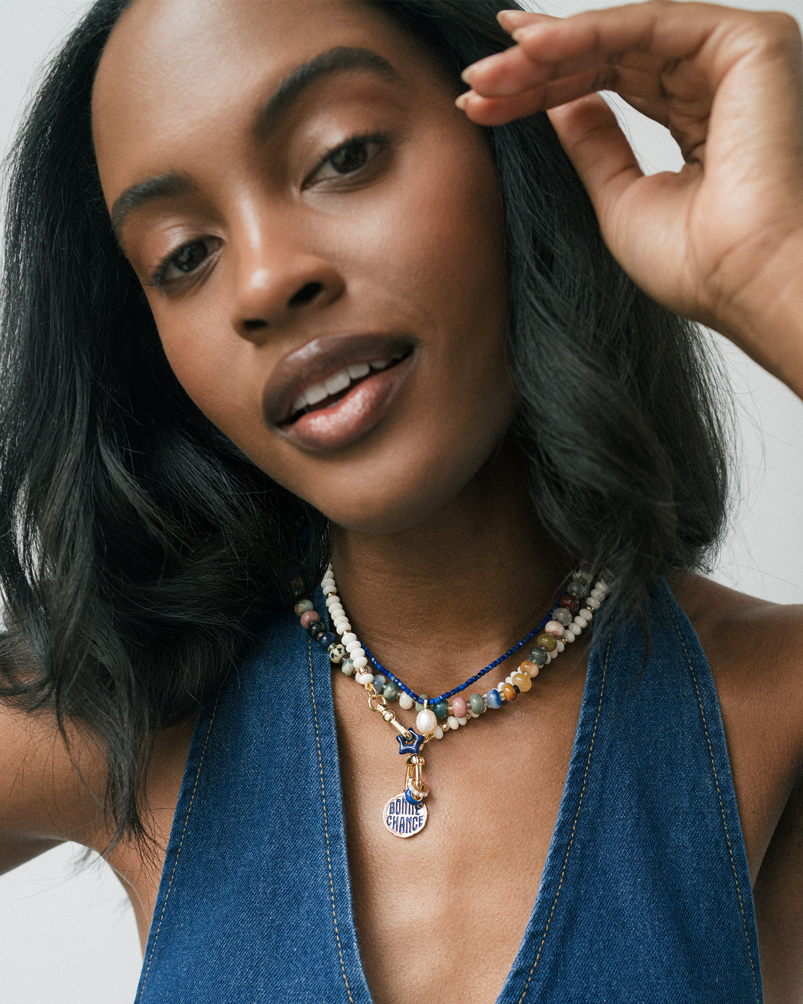 Sonia Gemstone Necklace - Mod + Jo - Jewelry built to last, advanced plating technology