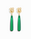 Nicole Gemstone Earrings - Mod + Jo - Jewelry built to last, advanced plating technology