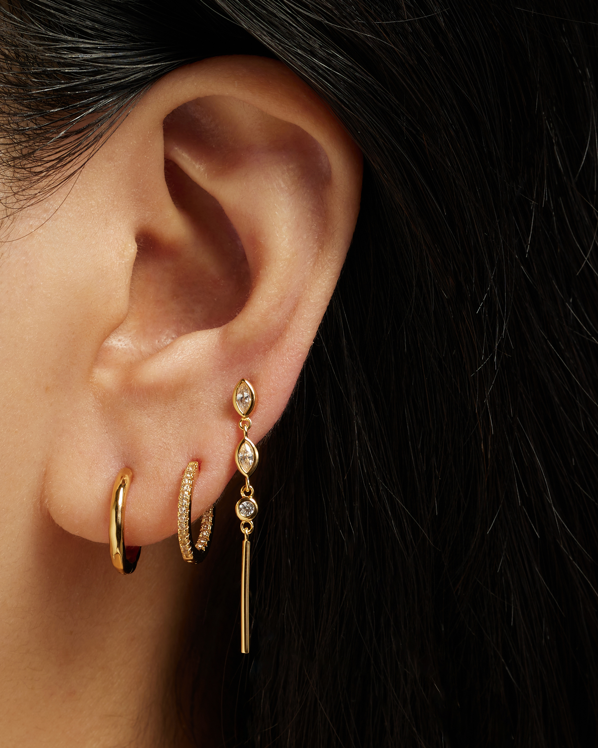 Brielle Drop Studs