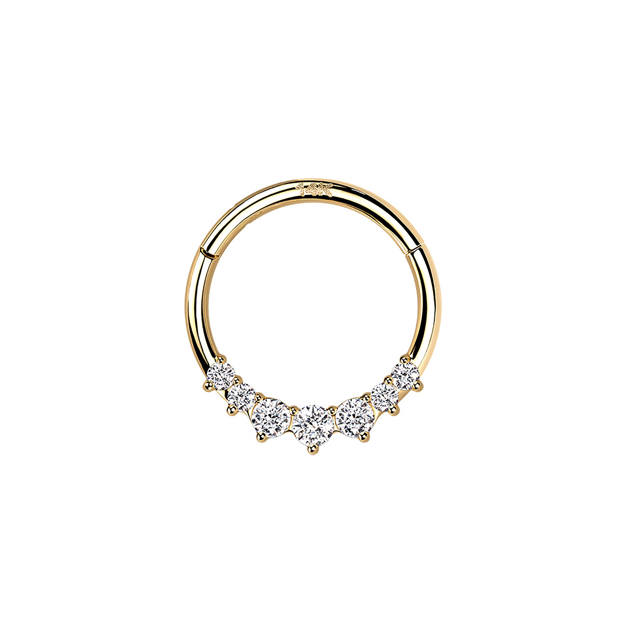 14k Going Steady Hoop - Mod + Jo - Jewelry built to last, advanced plating technology