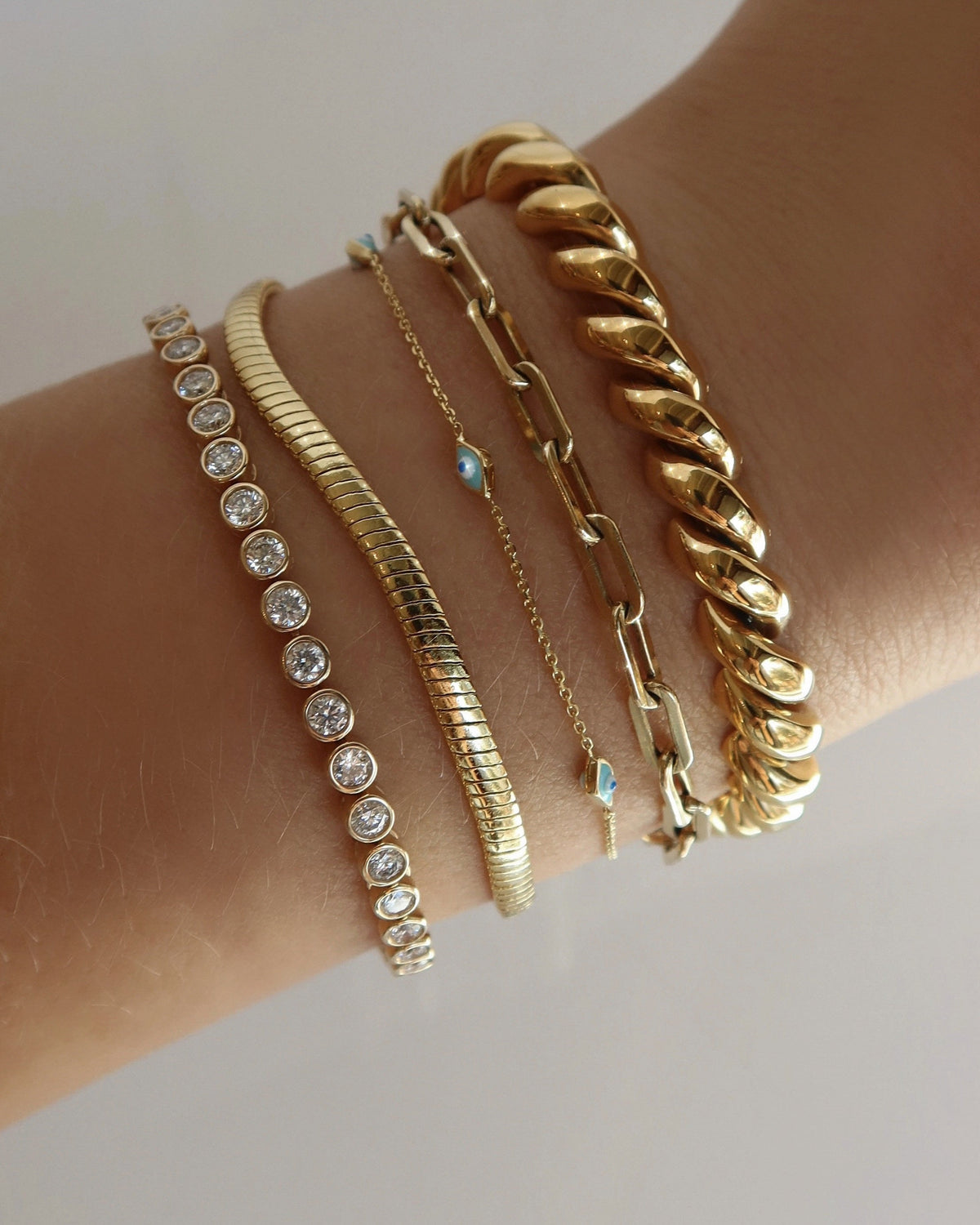 Wrist Stacking 101 - Mod + Jo - Jewelry built to last, advanced plating technology