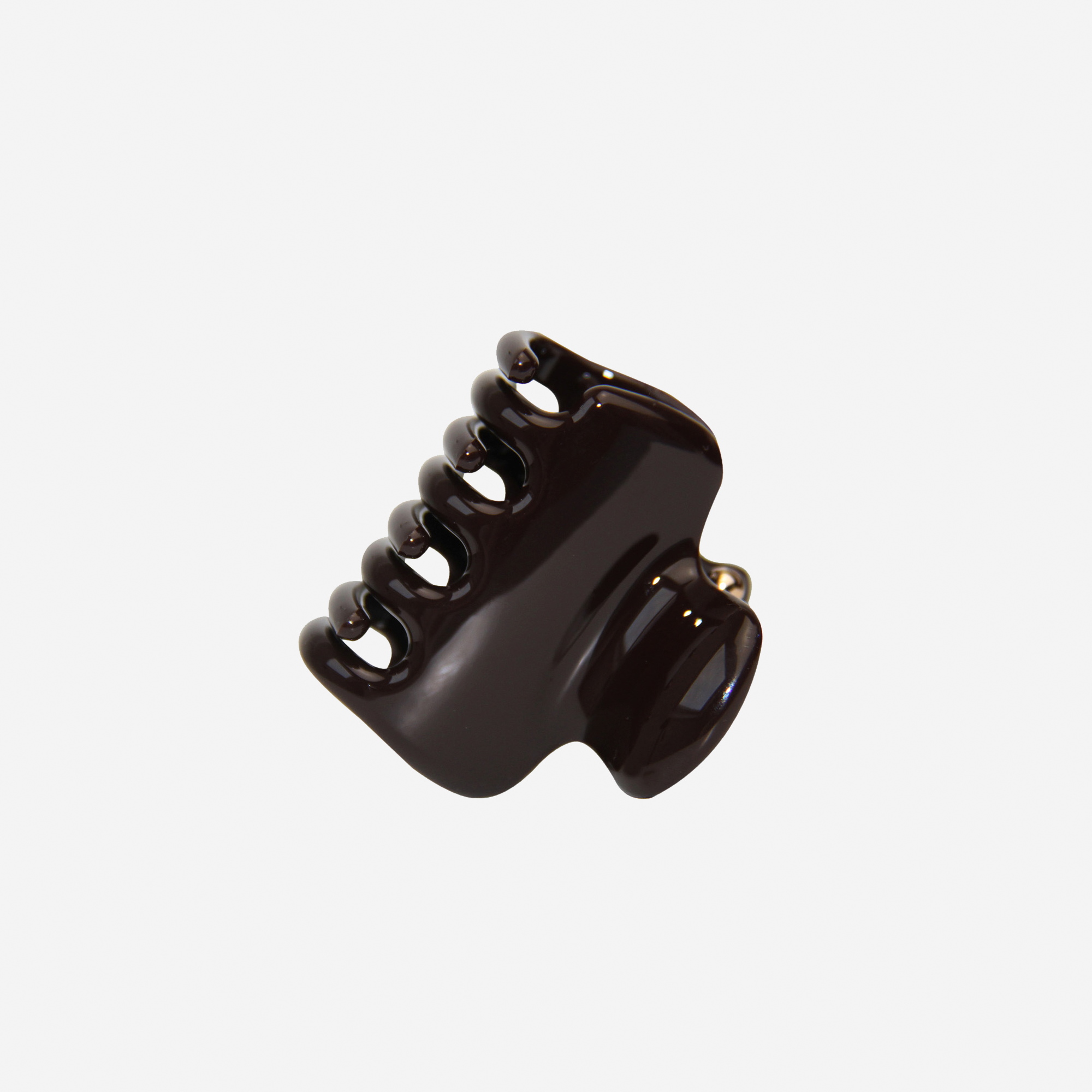 Medium Chocolate Swirl Hair Claw