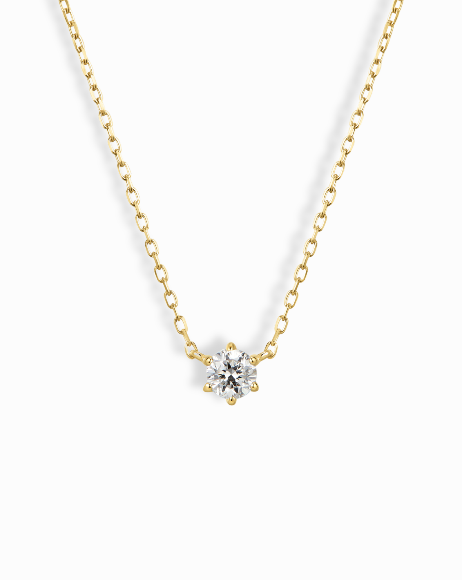 14k Chiara Diamond Necklace - Mod + Jo - Jewelry built to last, advanced plating technology