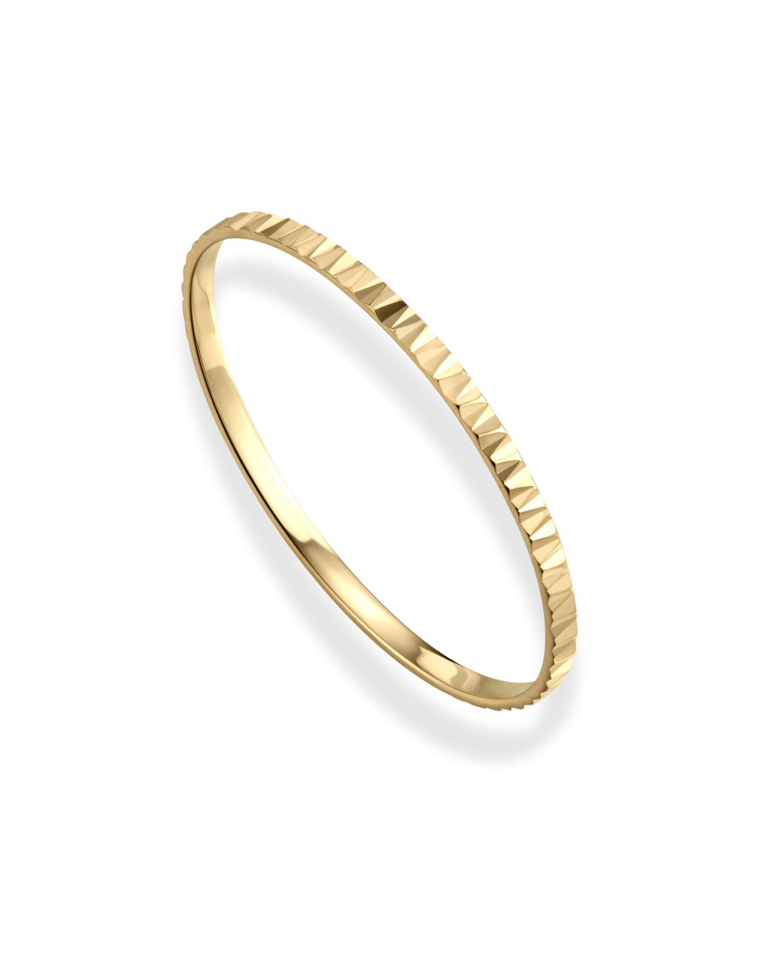 14k Demi Stacking Ring - Mod + Jo - Jewelry built to last, advanced plating technology