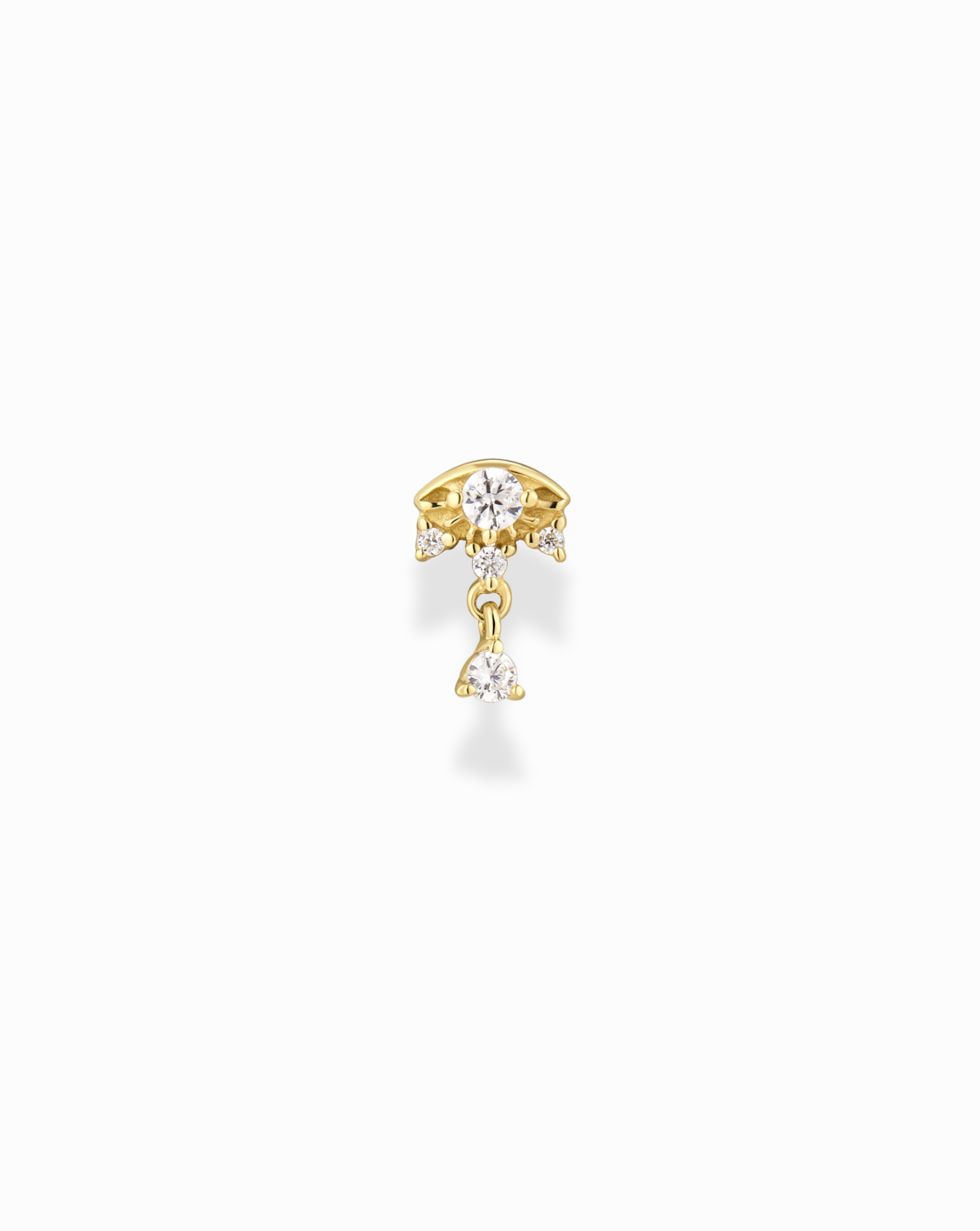 14k Eye In The Sky Stud - Mod + Jo