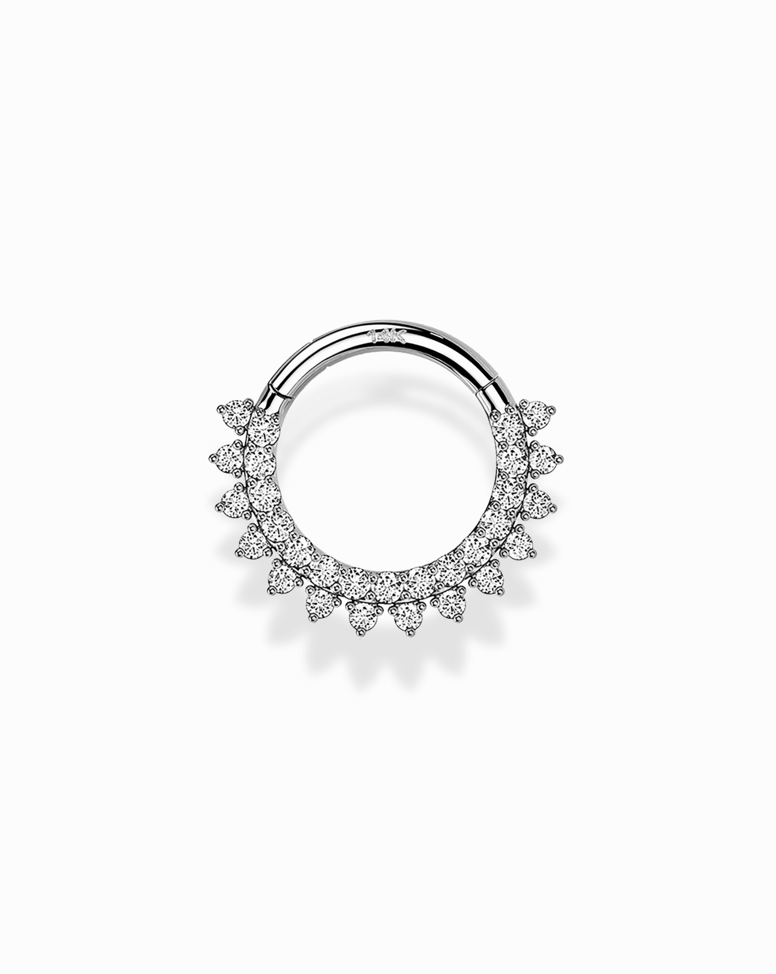 14k Blossom Hoop - Mod + Jo - Jewelry built to last, advanced plating technology