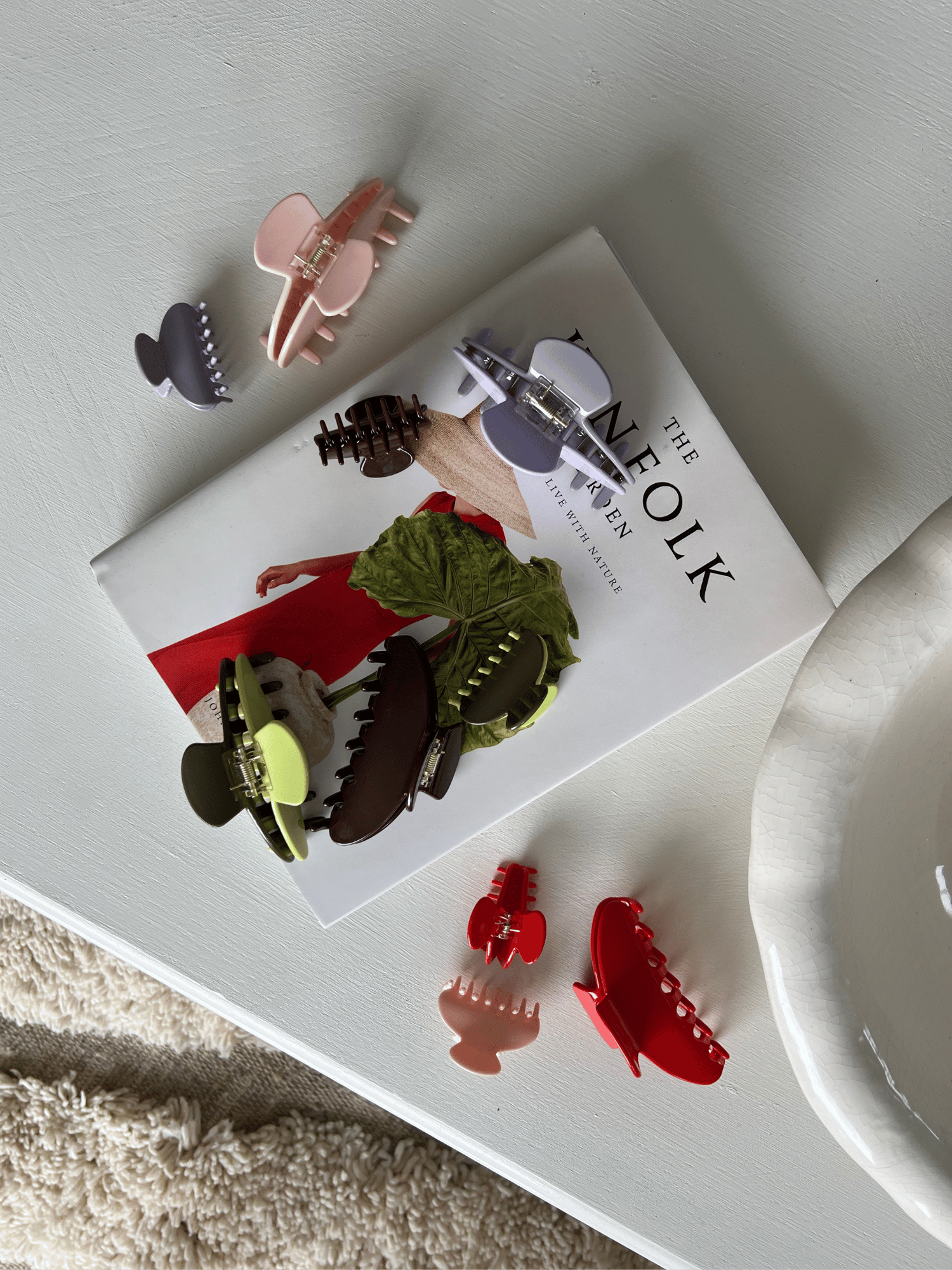 Hair Claw Clip | 4&quot; Medium | Assorted - Mod + Jo - Jewelry built to last, advanced plating technology