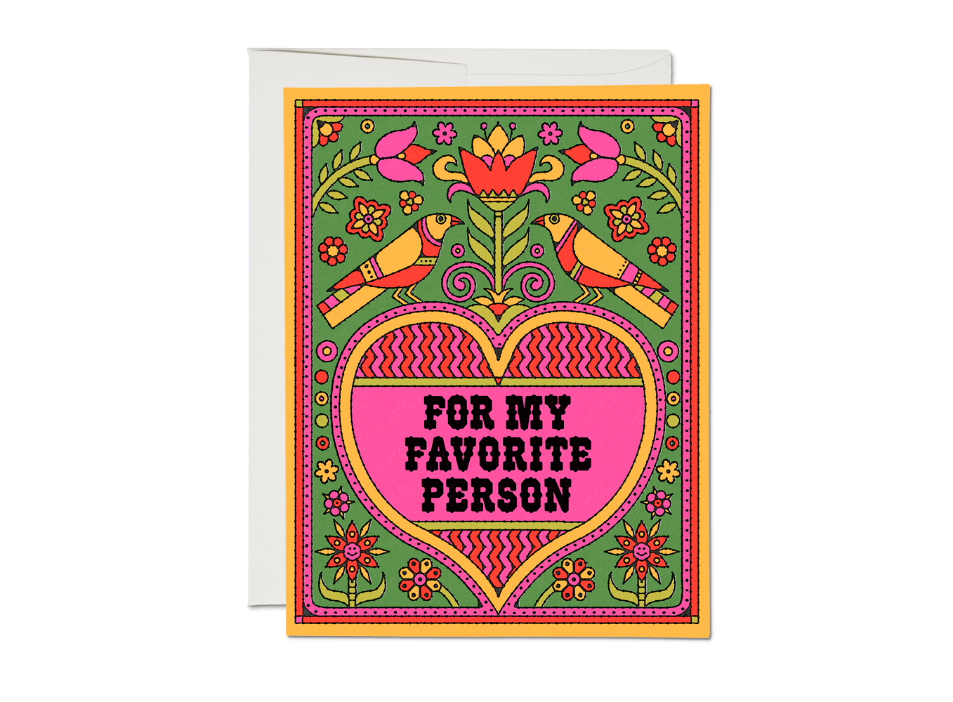 Favorite Person love greeting card - Mod + Jo - Jewelry built to last, advanced plating technology
