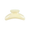 The SuperClip Hair Claw — Buttermilk by Karst Essentials is a cream-colored, curved claw clip made from durable cellulose acetate, featuring "KARST" embossed on top and displayed against a plain white background.