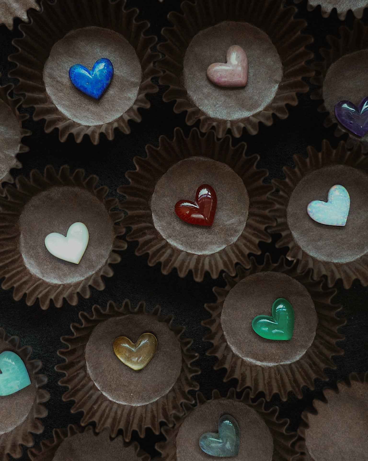 Davie Heart Birthstone Locket Charm