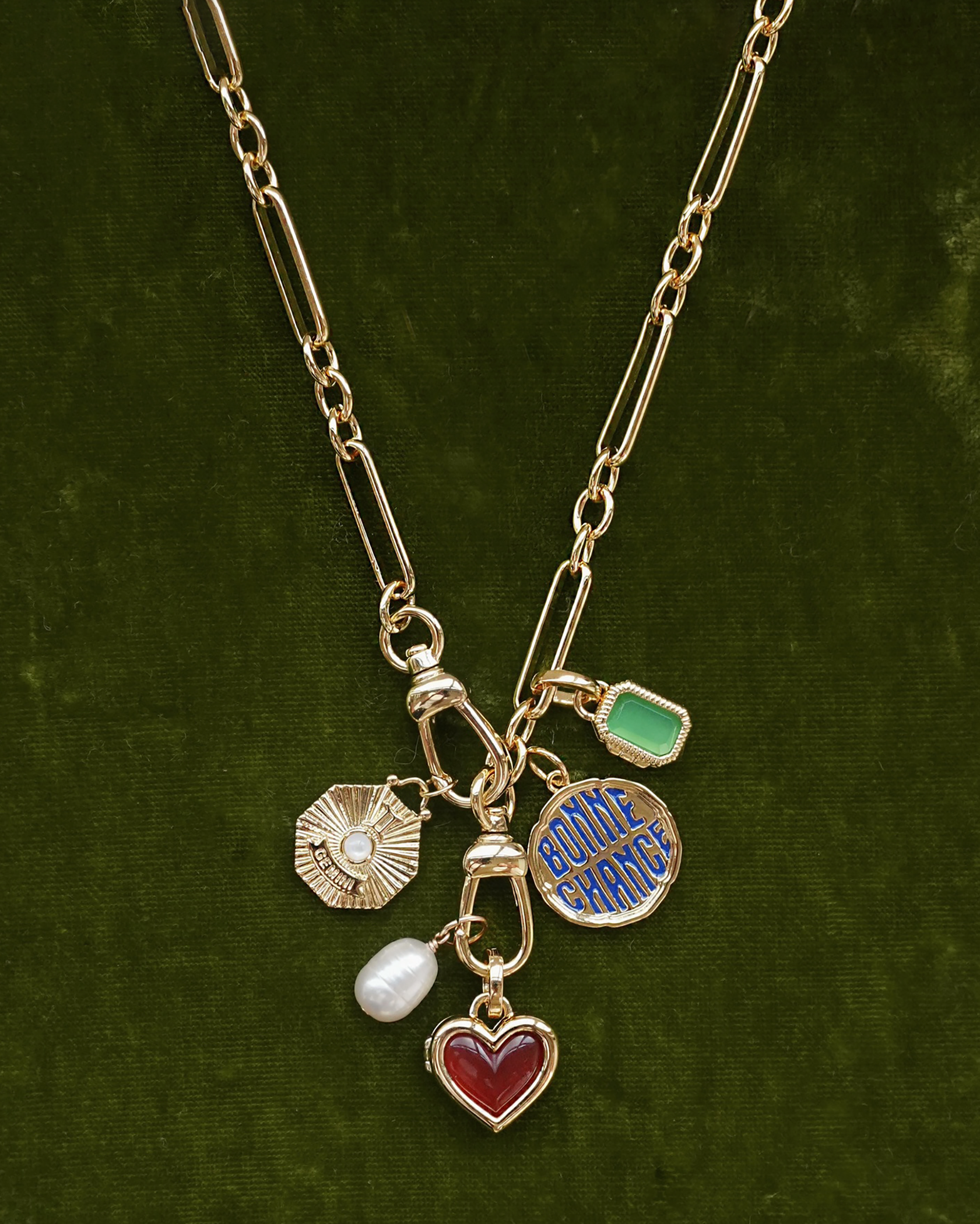 *Preorder* Mabel Rectangle Birthstone Locket Charm