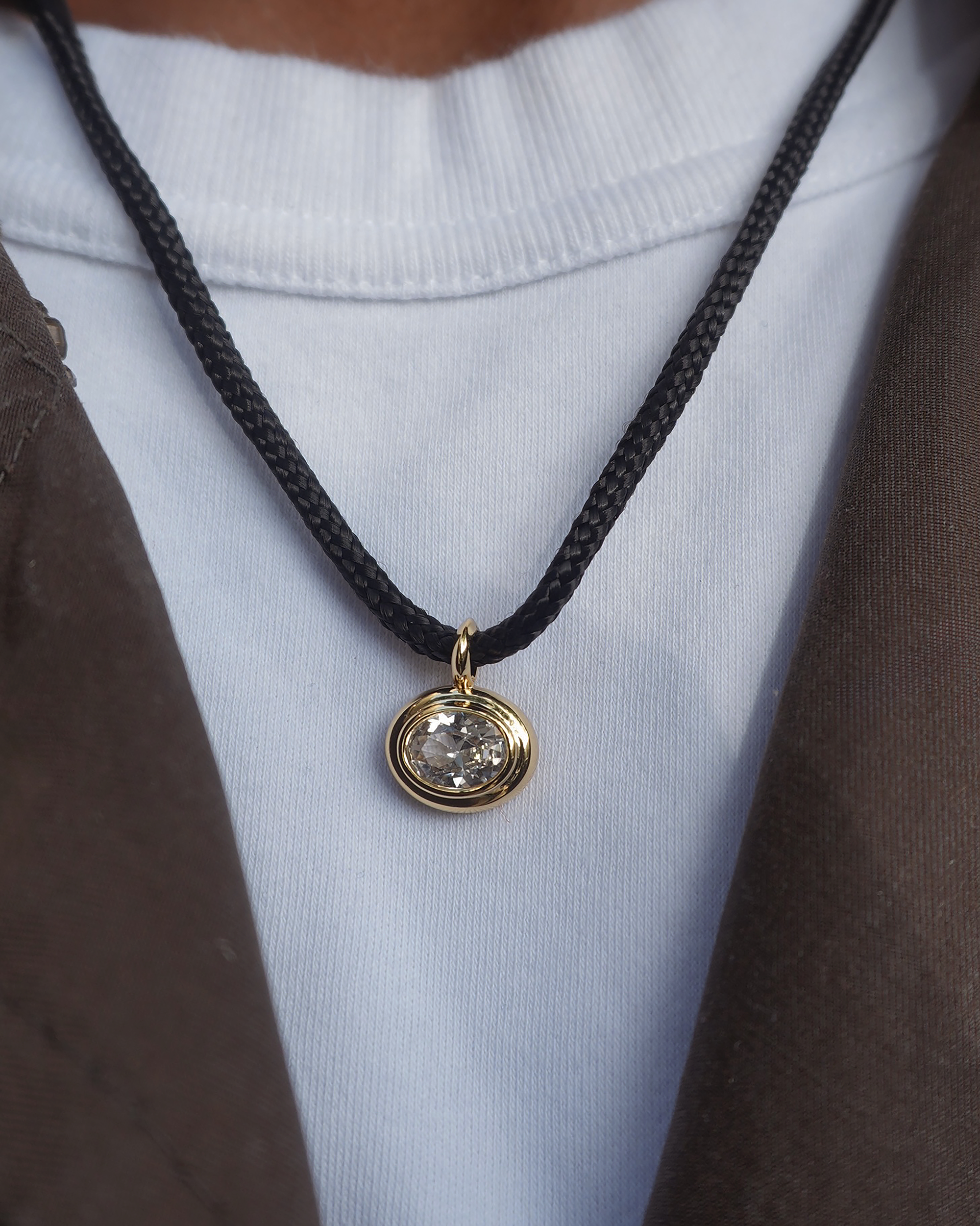 Tommy Sapphire Pendant Necklace - Mod + Jo