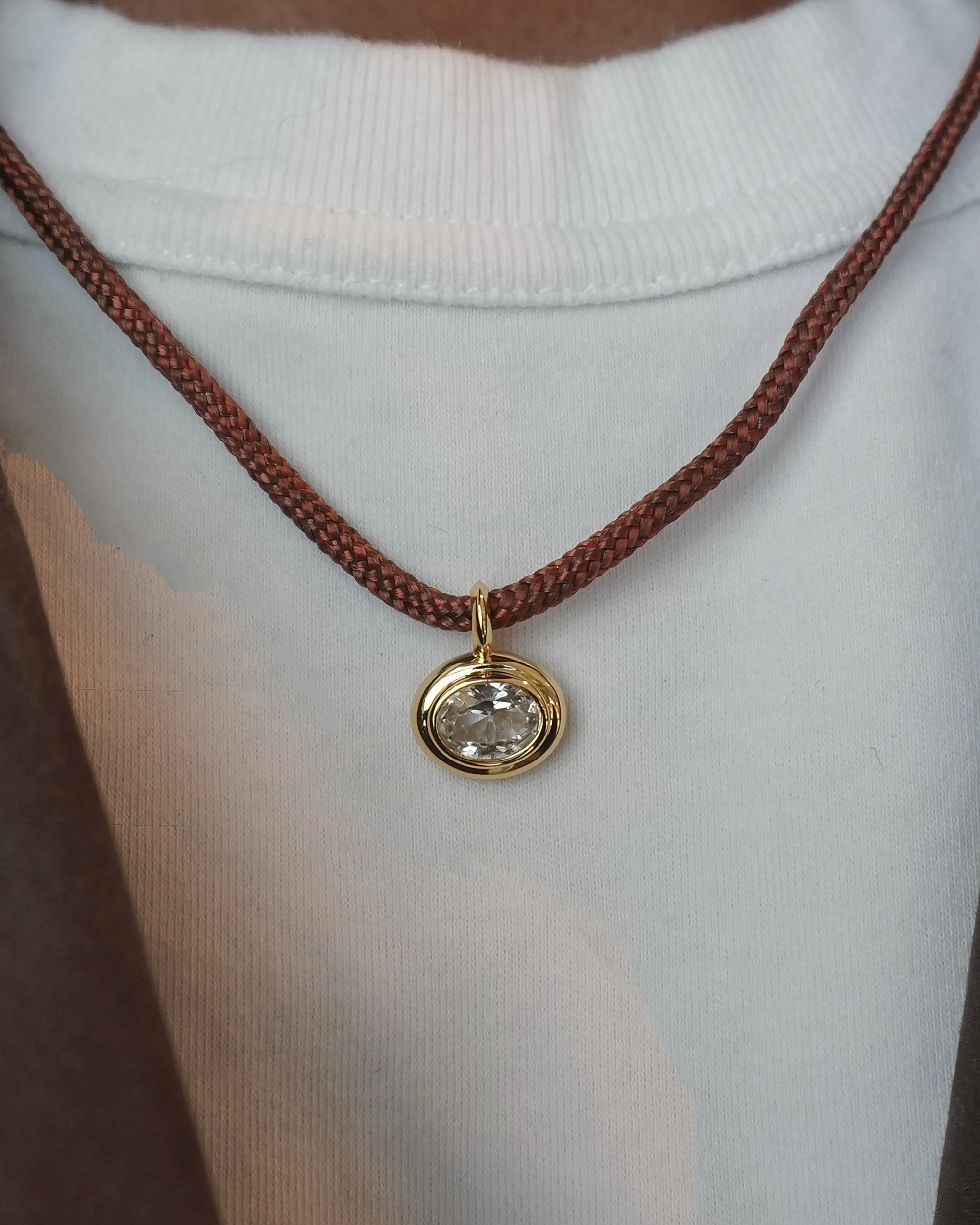 Tommy Sapphire Pendant Necklace - Mod + Jo