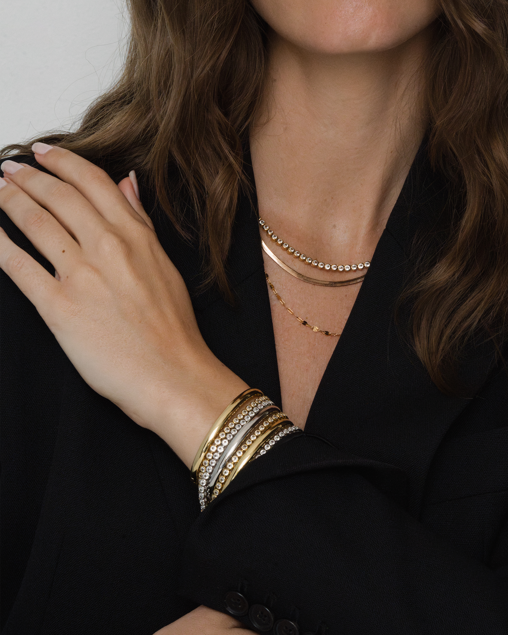 Emma Bezel Tennis Bracelet - Mod + Jo