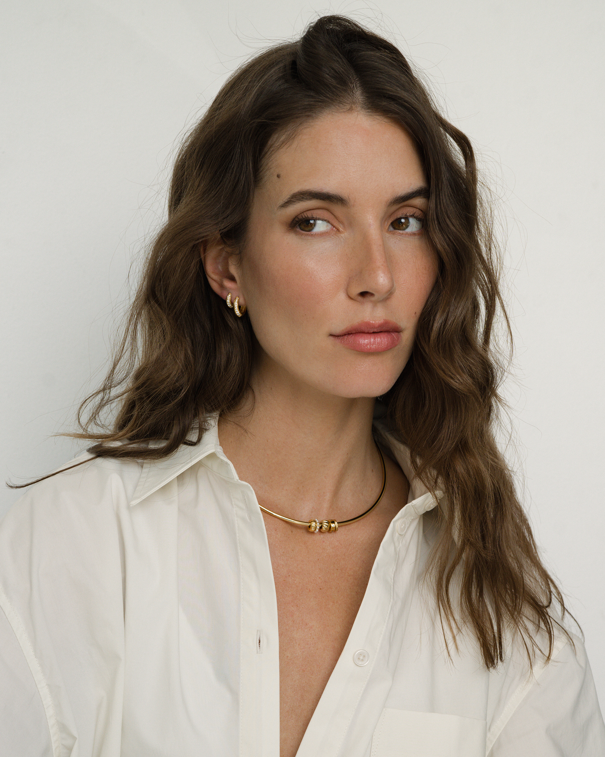 Corey Pave Hoop Set - Mod + Jo