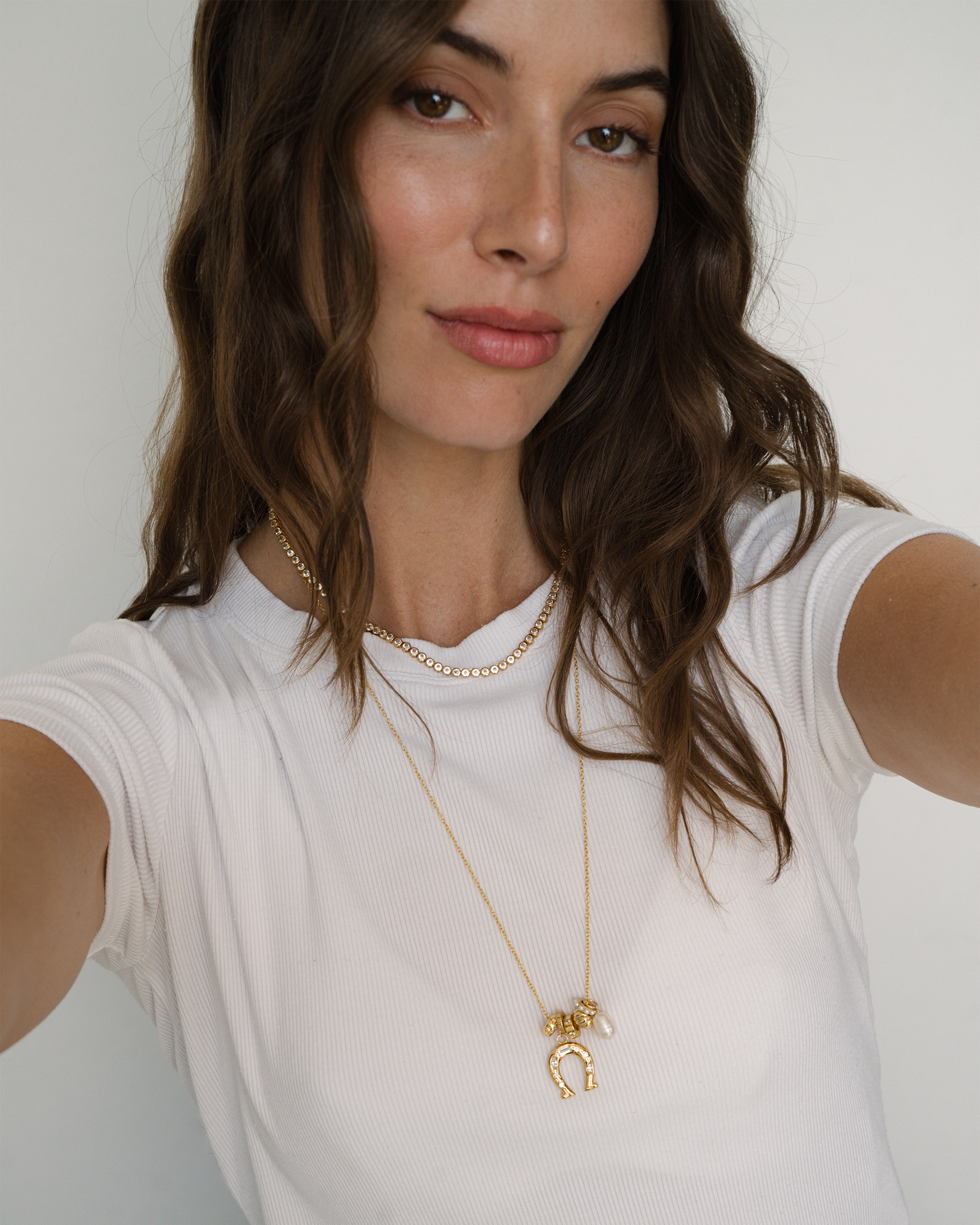 Grande Chantal Horseshoe Charm - Mod + Jo