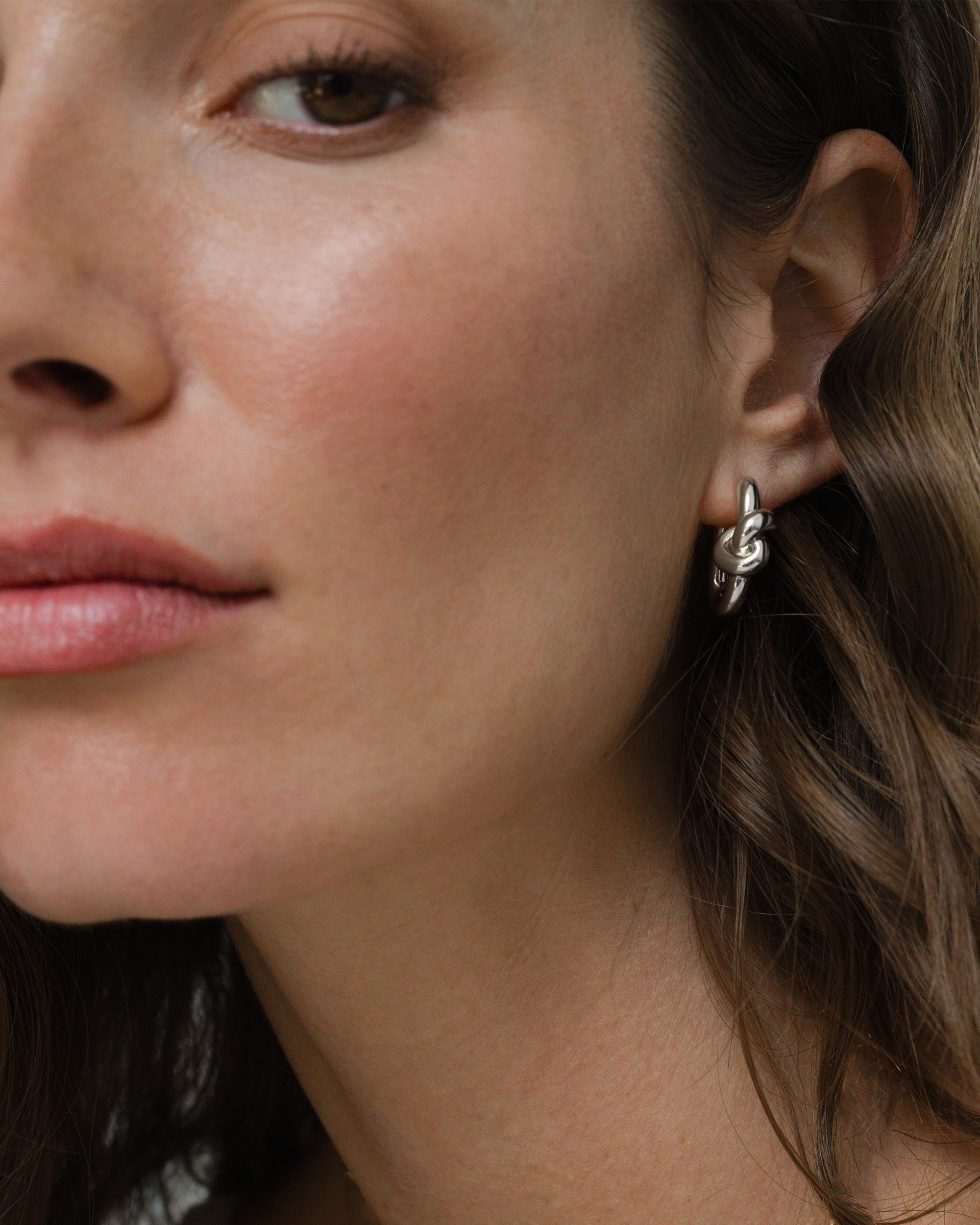 Karina Knot Hoops - Mod + Jo