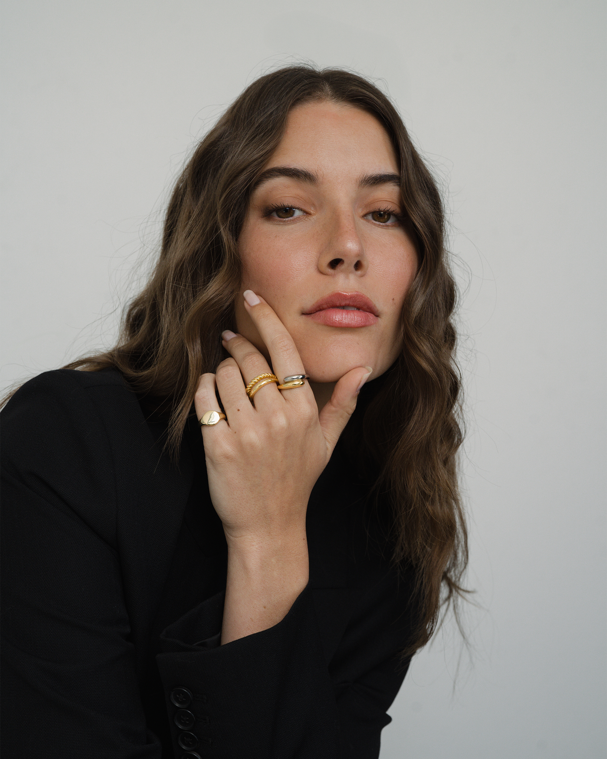 Grayson Two-Tone Wrap Ring - Mod + Jo