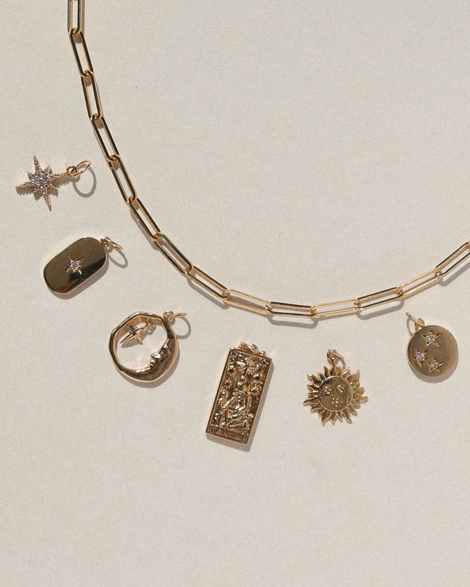 Atlas Moon and Star Charm