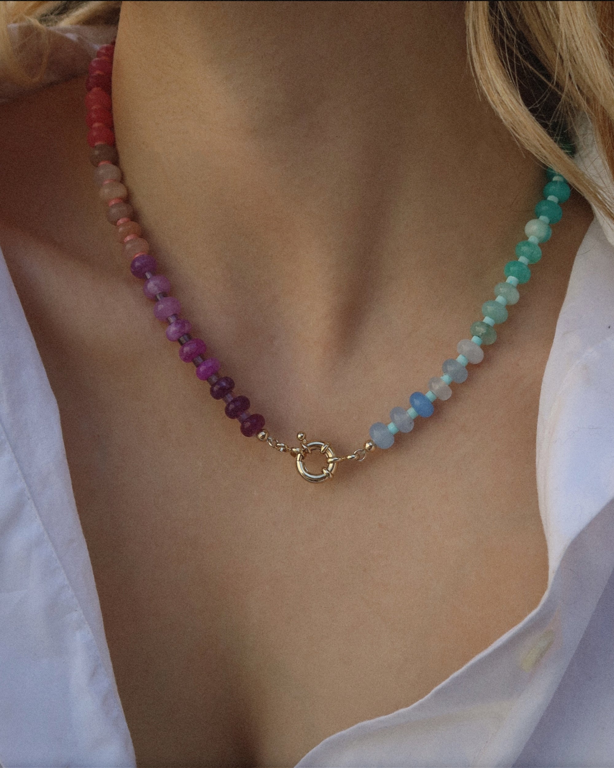 Macey Gemstone Necklace