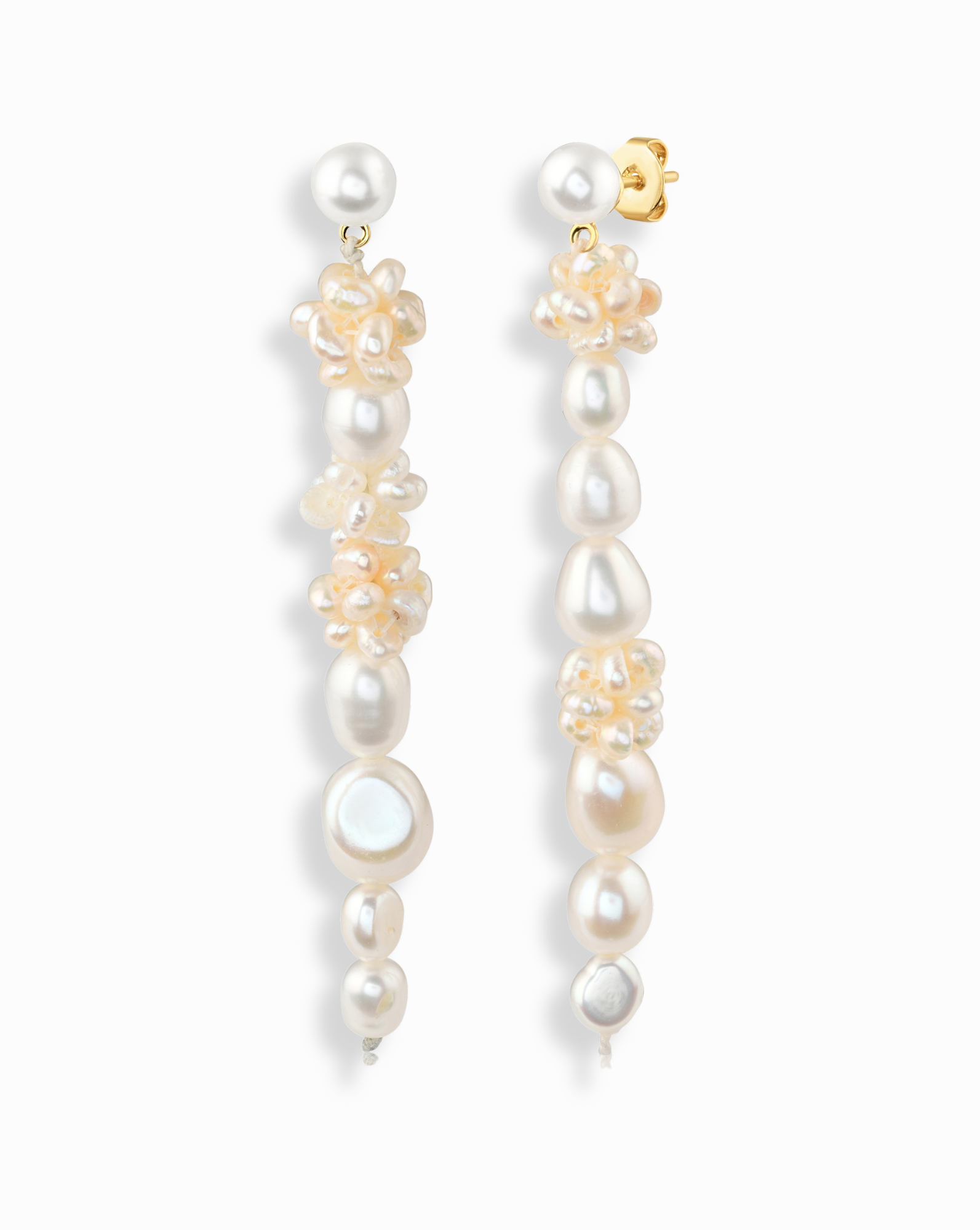 Amelie Pearl Drop Earrings - Mod + Jo