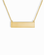 Aspen Name Plate Necklace - Mod + Jo