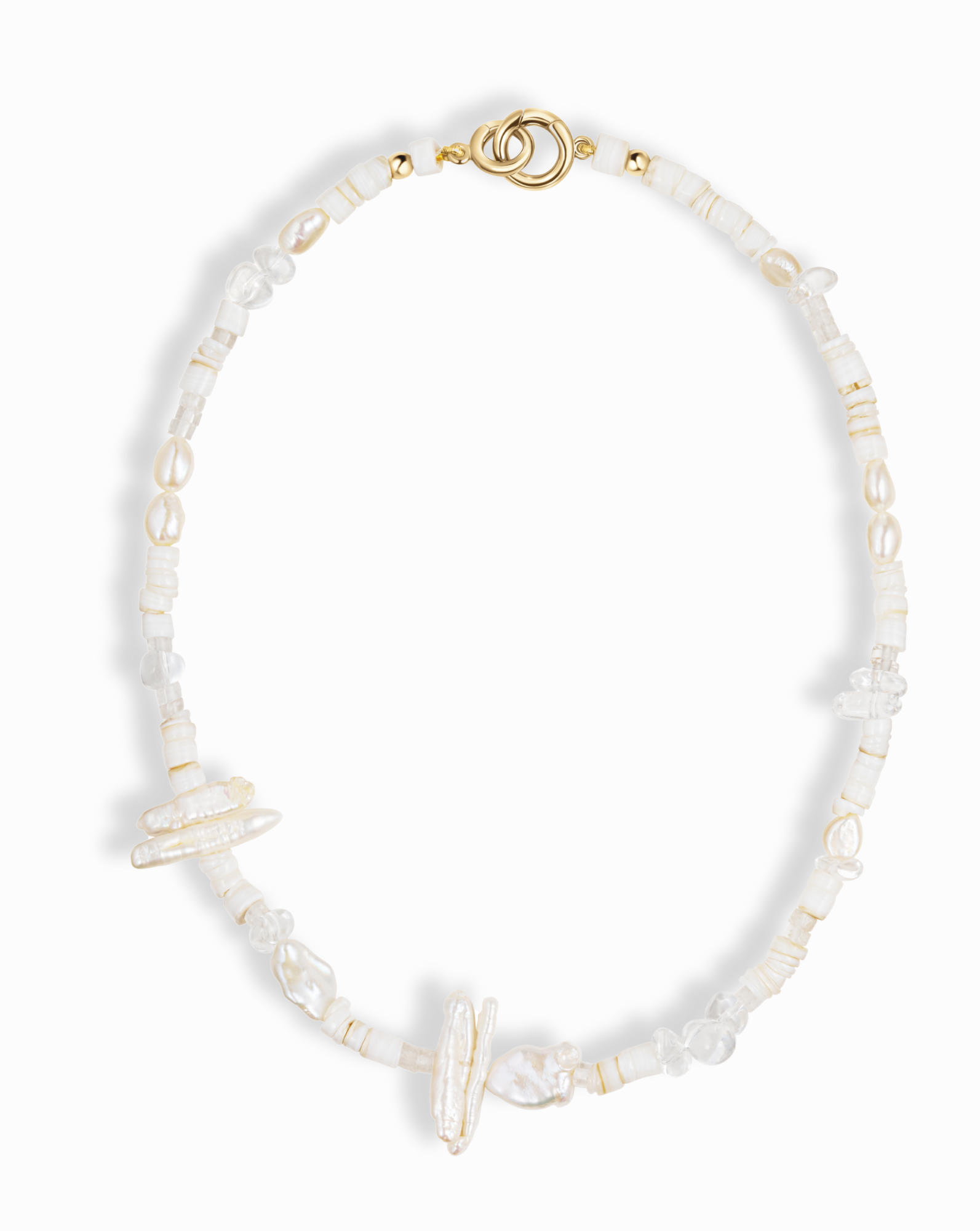 Bellamy Pearl Statement Necklace - Mod + Jo - Jewelry built to last, advanced plating technology