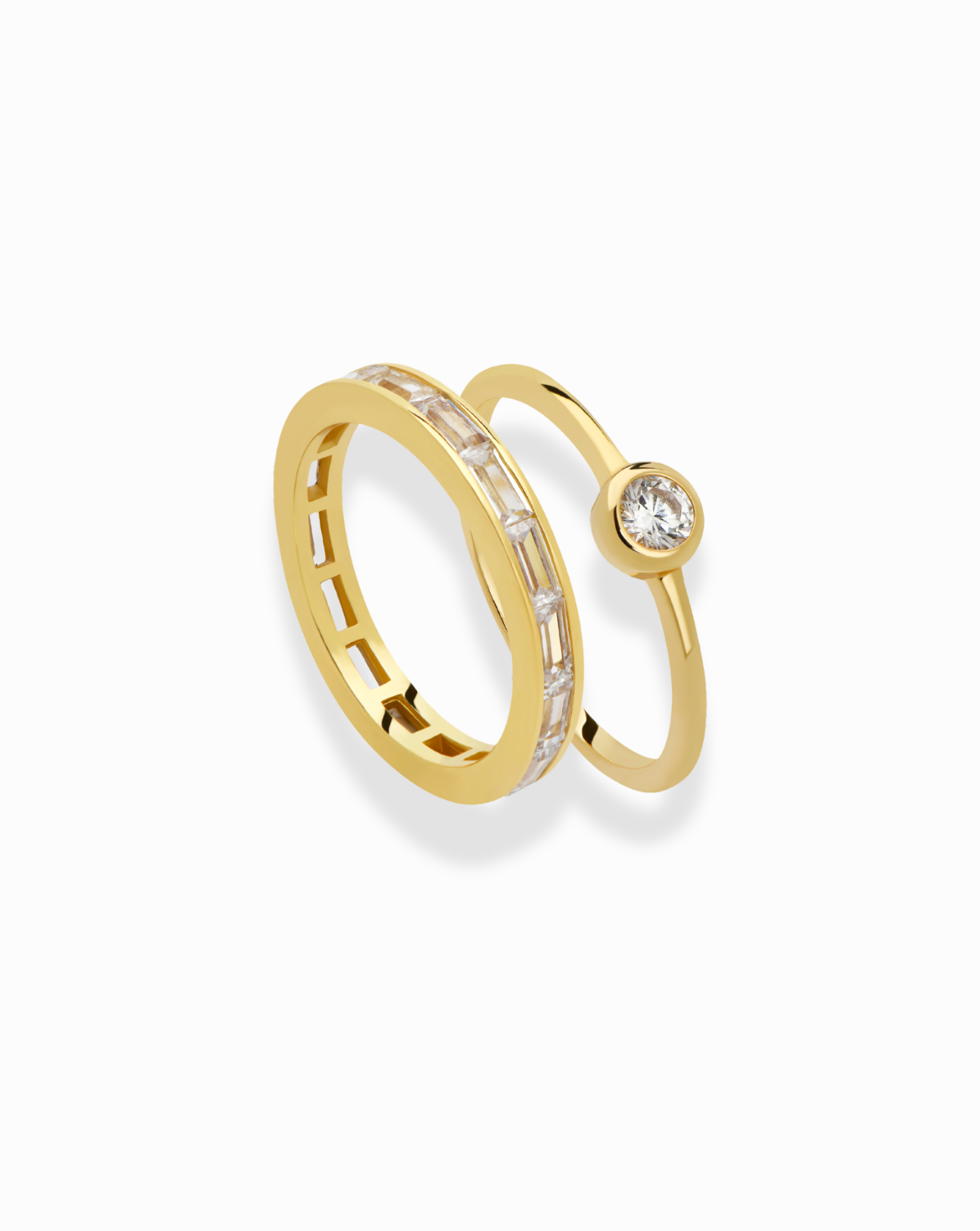 Bianca + Dorian Ring Set - Mod + Jo - Jewelry built to last, advanced plating technology