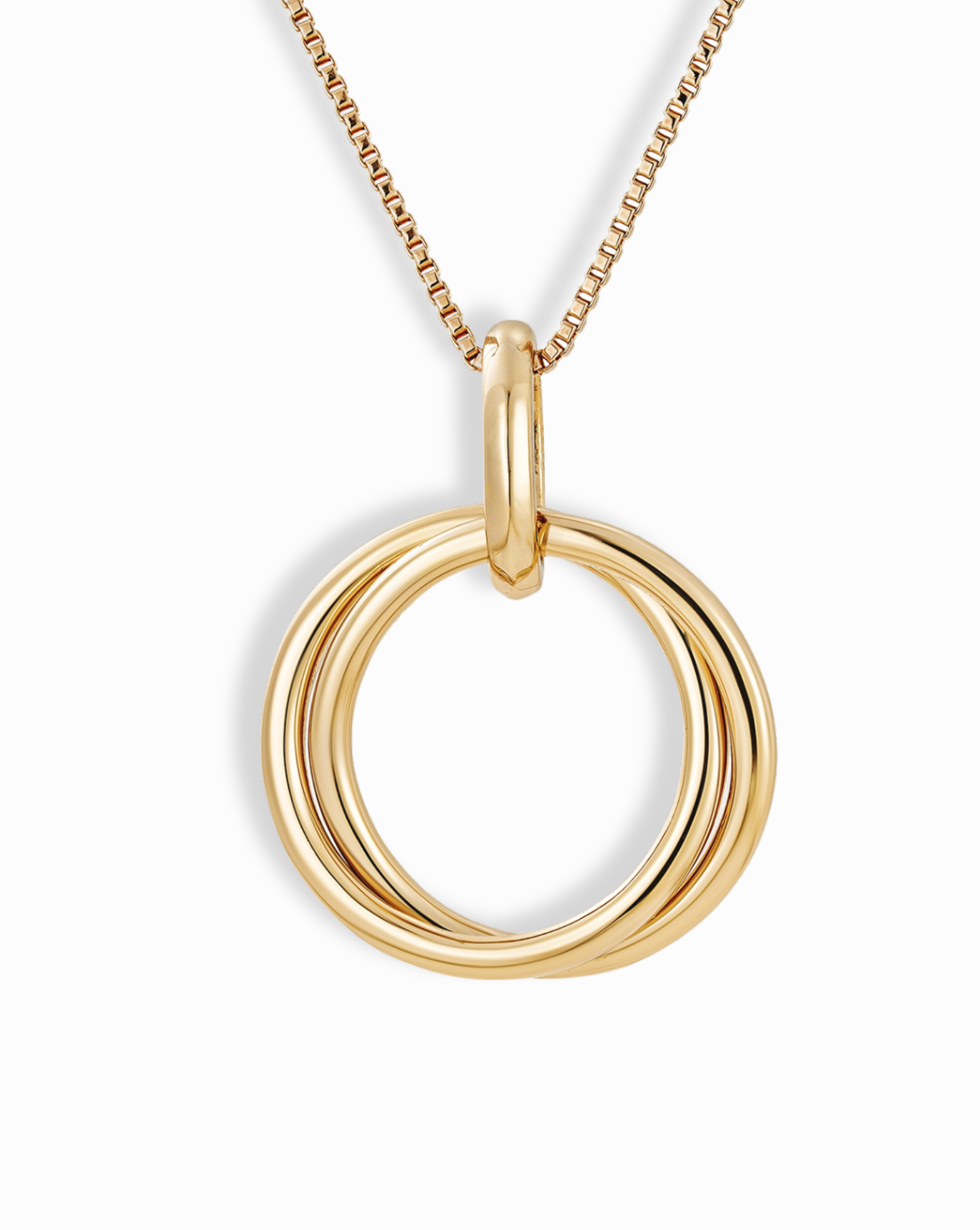 Callie Ring Pendant Necklace - Mod + Jo - Jewelry built to last, advanced plating technology