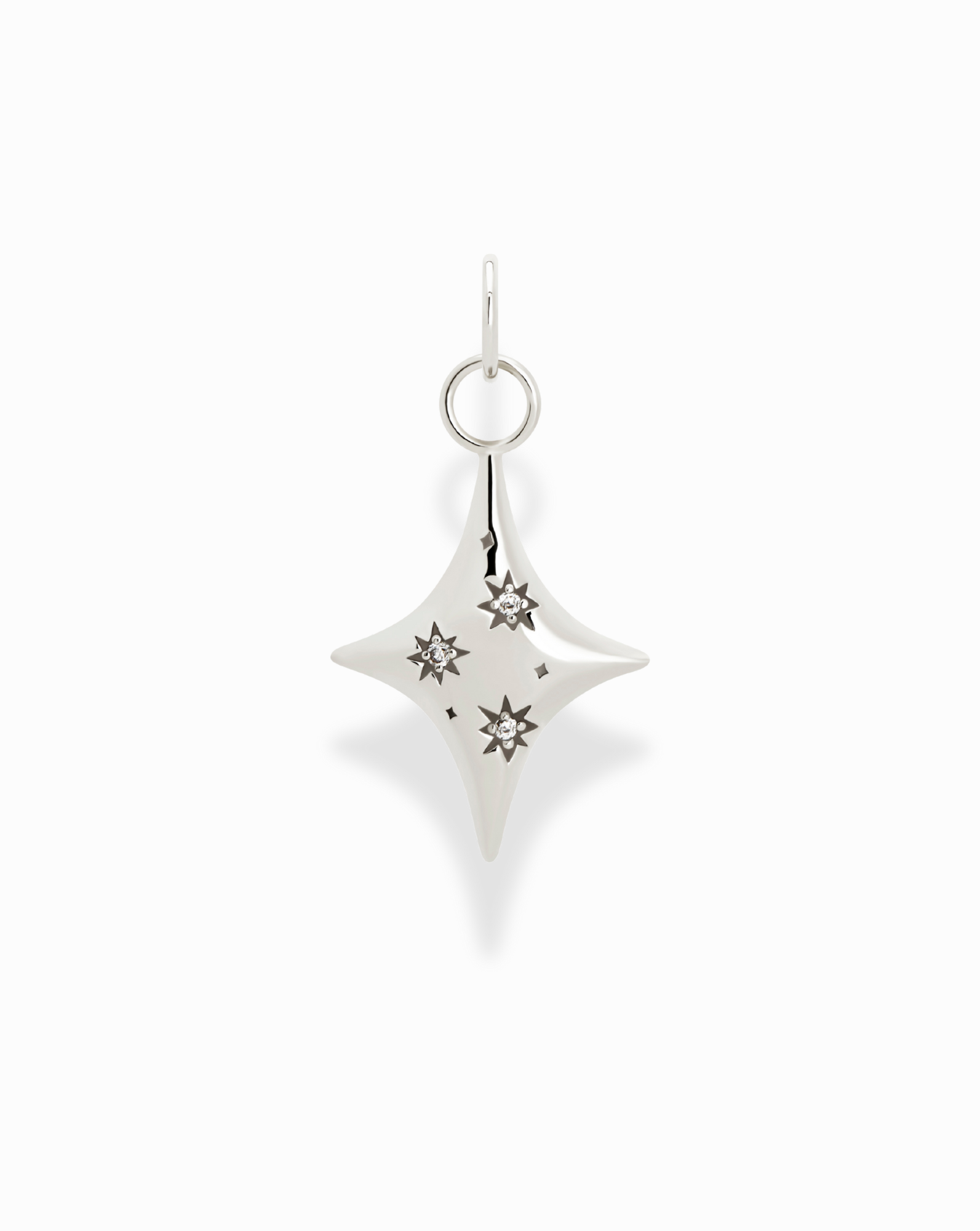 Celeste Puffy Star Charm - Mod + Jo - Jewelry built to last, advanced plating technology