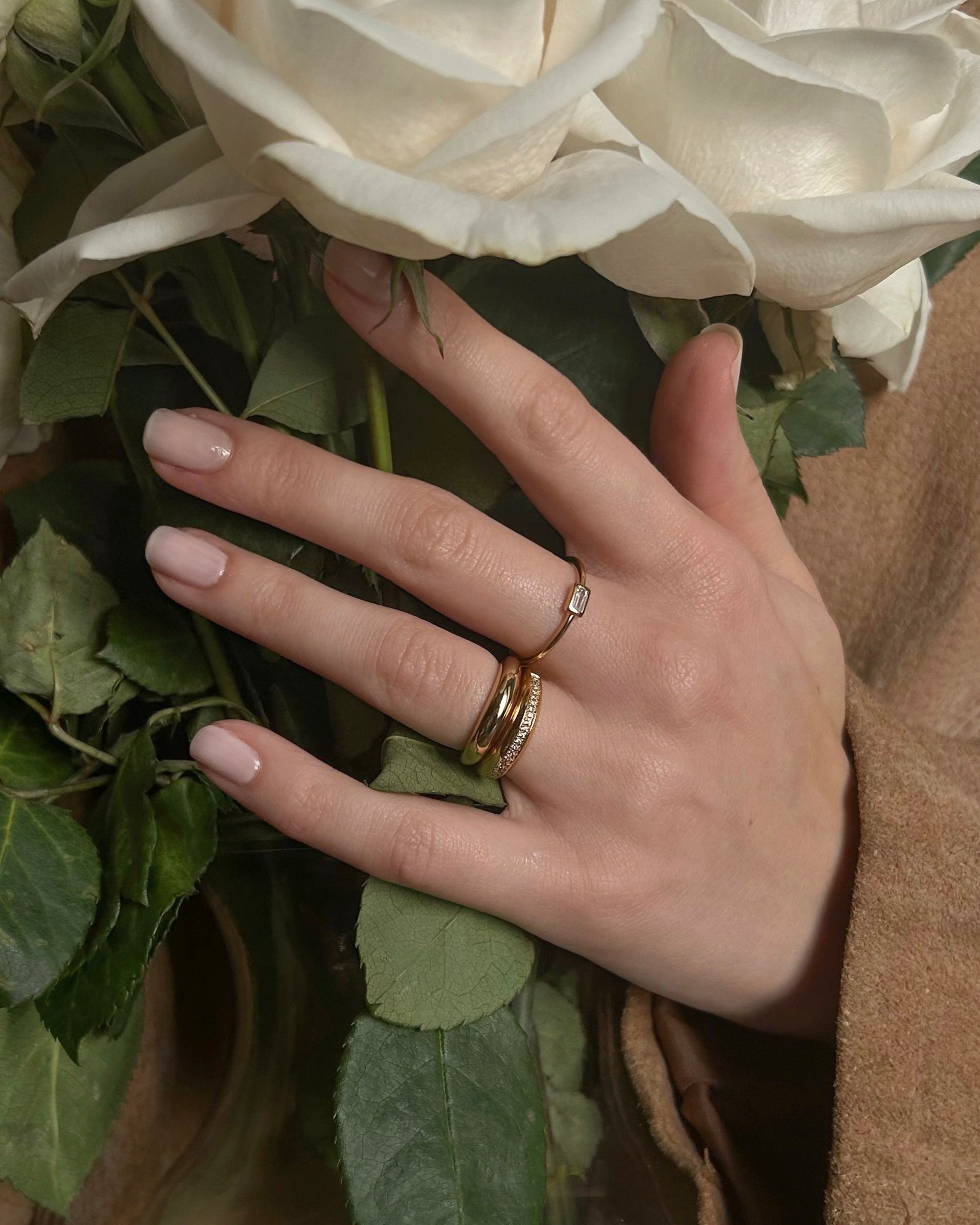 demi fine stacking rings | Mod + Jo