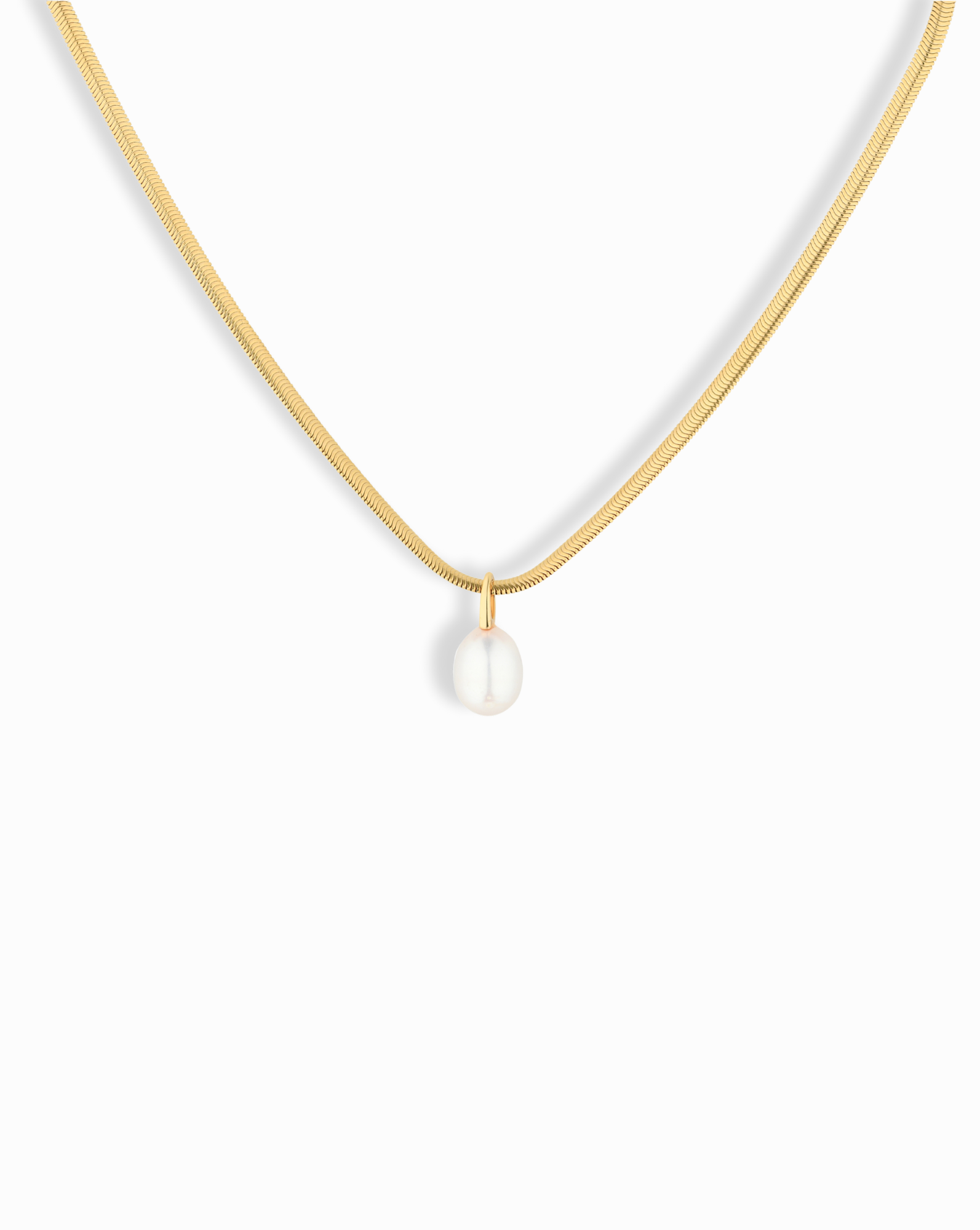 Devyn Pearl Drop Necklace - Mod + Jo