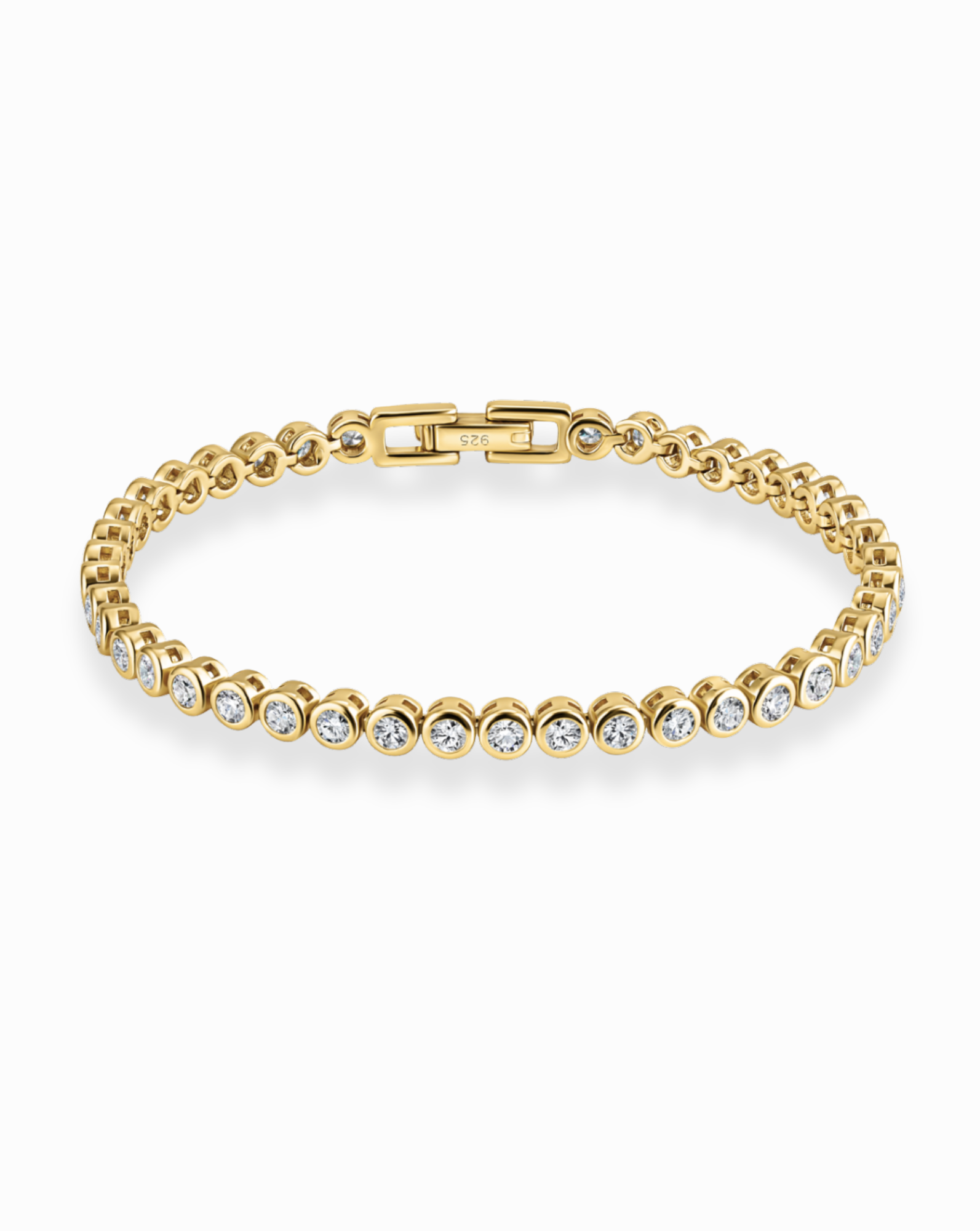 Emma Bezel Tennis Bracelet - Mod + Jo