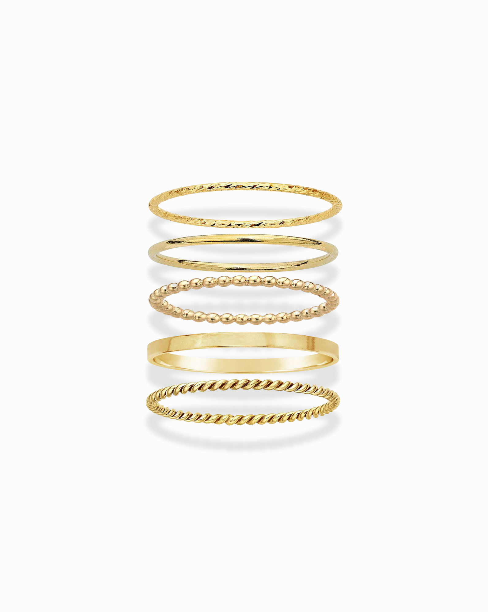 Everyday Stacking Ring Set - Rings - MOD + JO