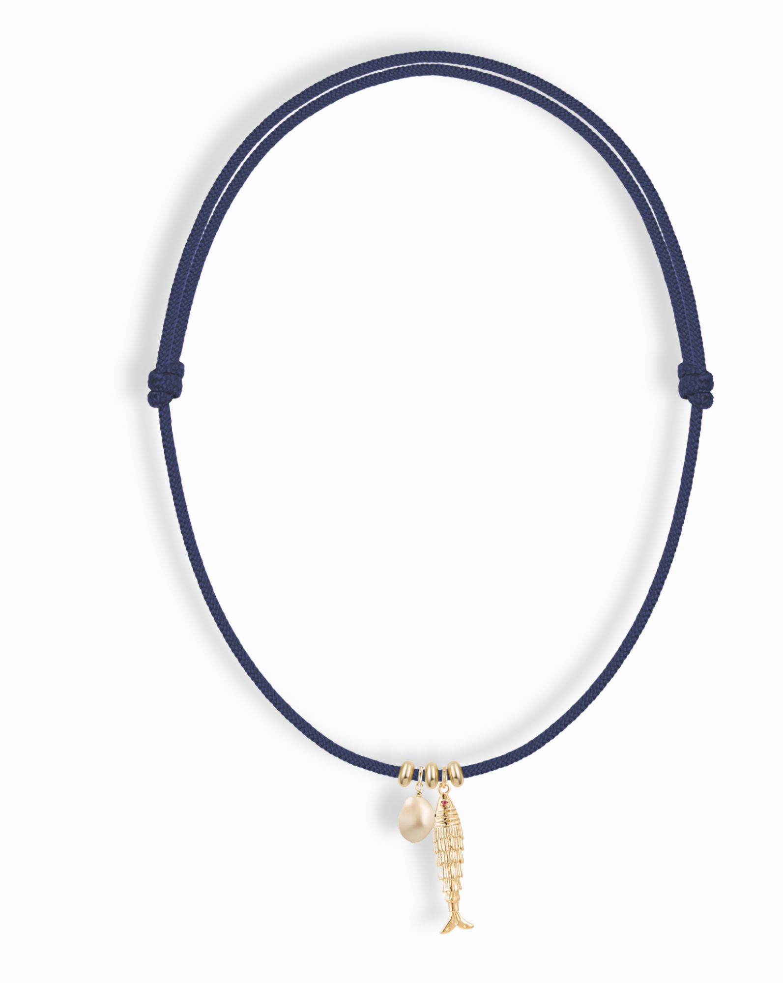 Hey Sailor Necklace Set in Navy - Mod + Jo - Jewelry built to last, advanced plating technology