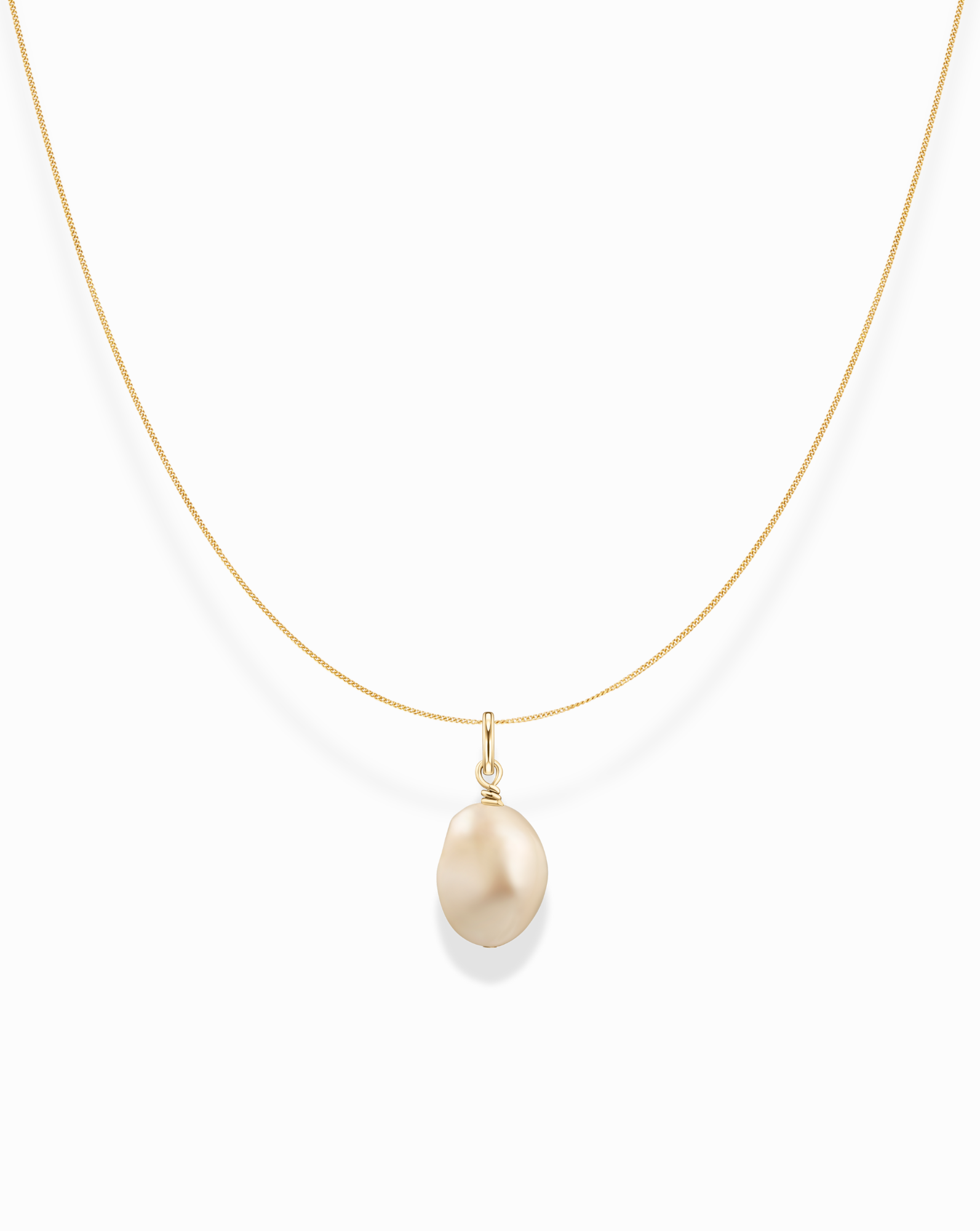 Imogen Pearl Pendant Necklace - Mod + Jo