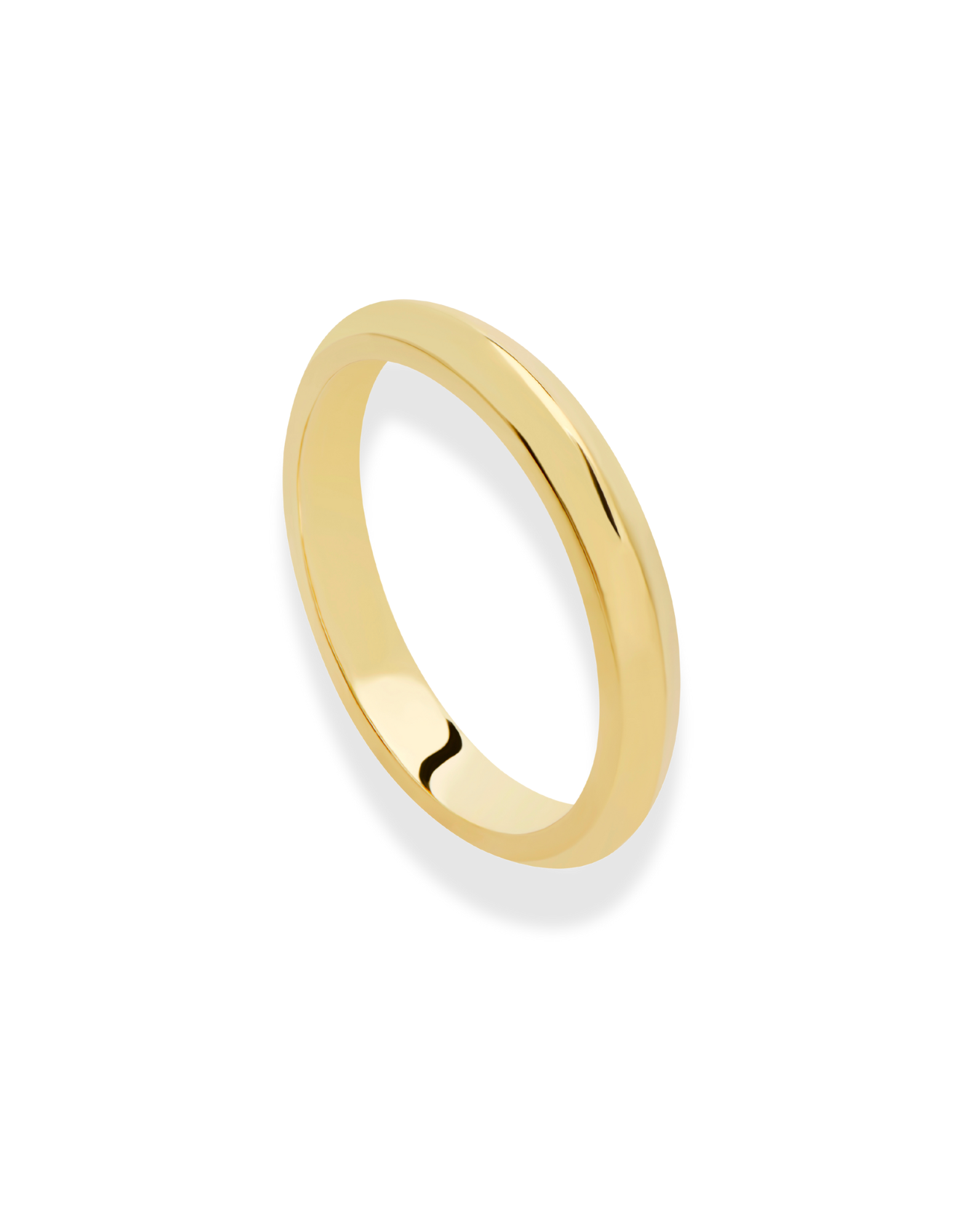 Jonah Knife Edge Band - Mod + Jo - Jewelry built to last, advanced plating technology
