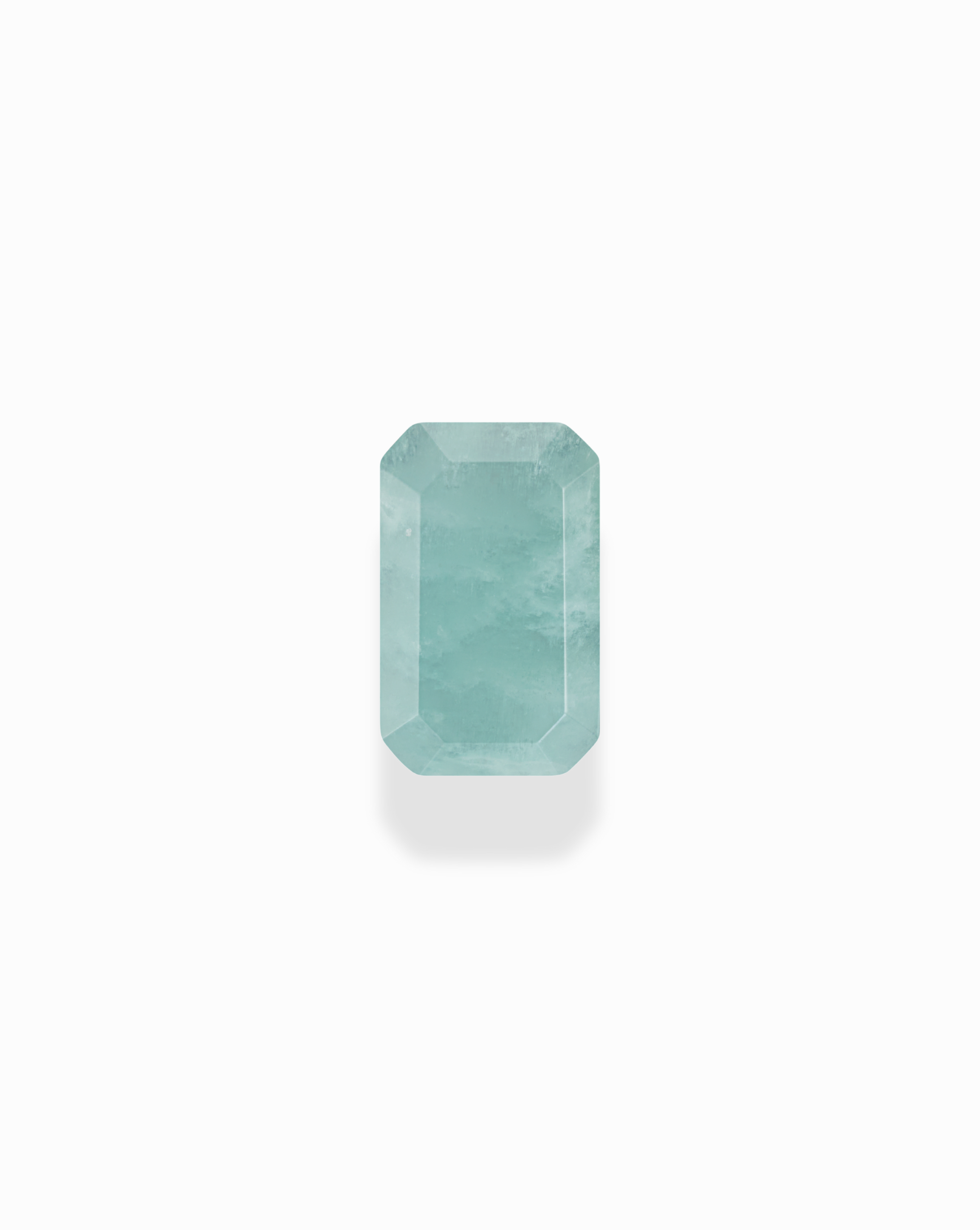 Mabel Rectangle Birthstone - Mod + Jo