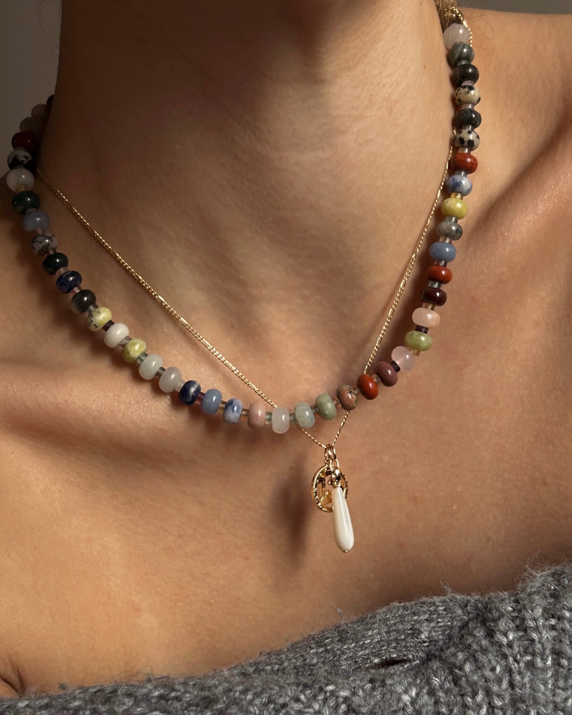 Macey Gemstone Necklace