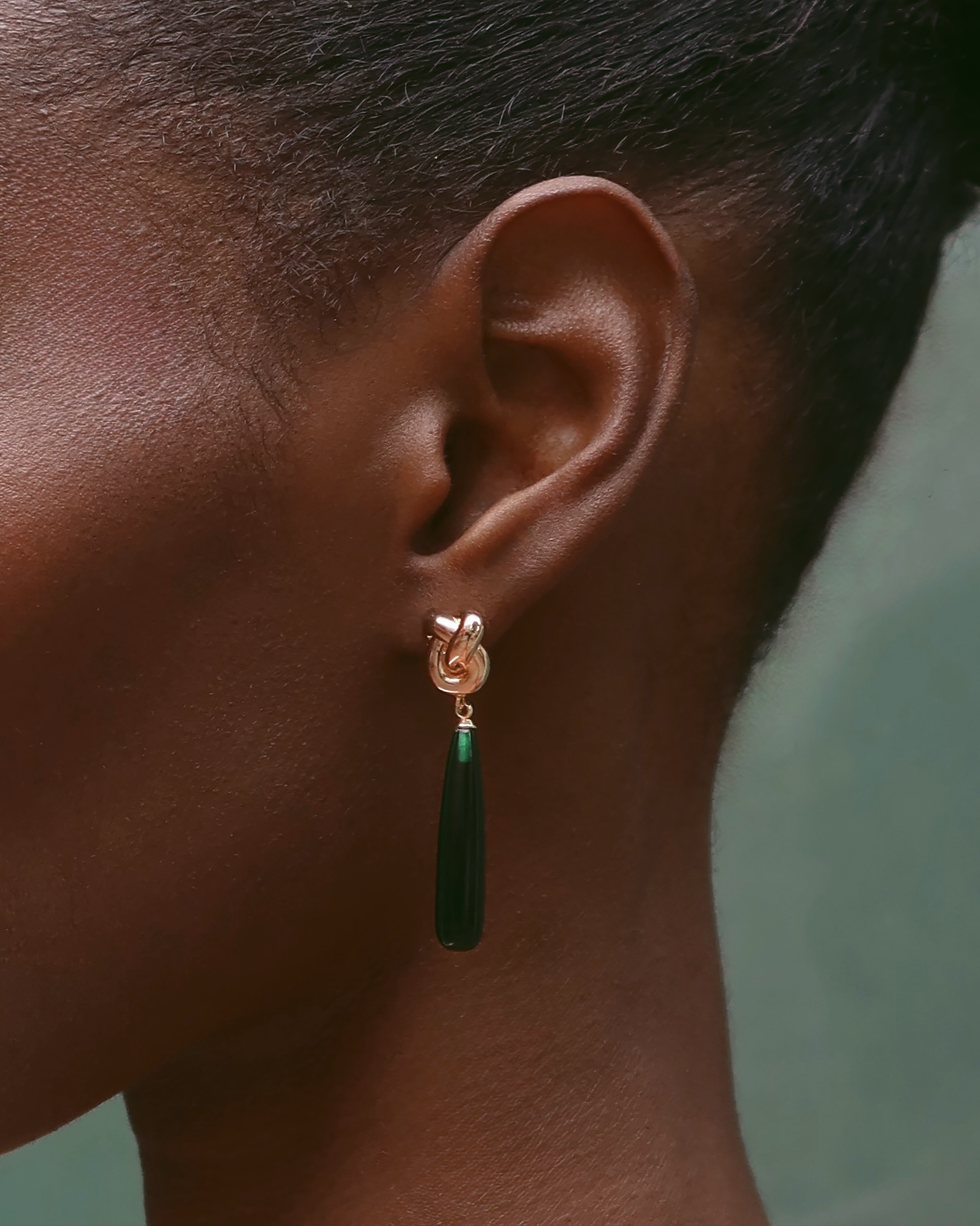 Nicole Gemstone Earrings - Mod + Jo - Jewelry built to last, advanced plating technology