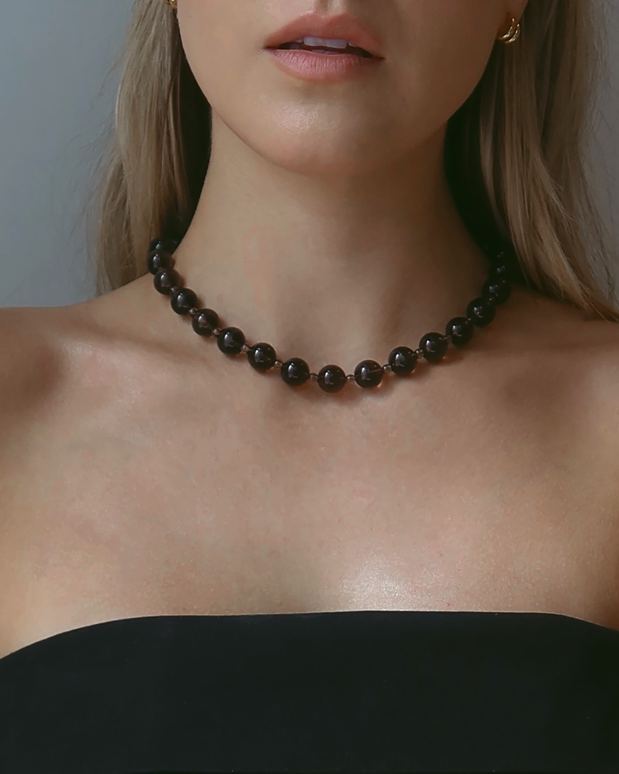Portia Gemstone Necklace - Mod + Jo - Jewelry built to last, advanced plating technology