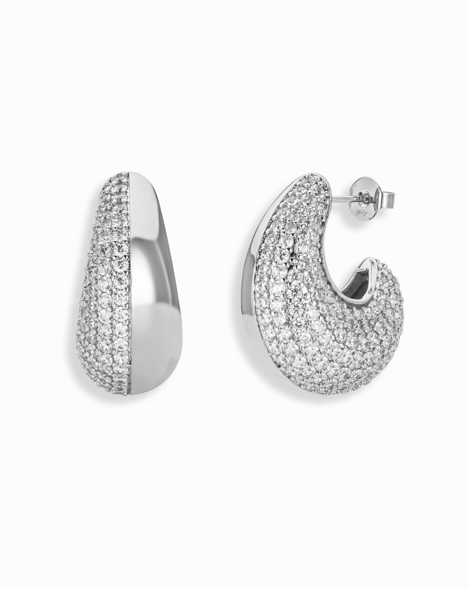 Pave Bobbi Earrings - Mod + Jo