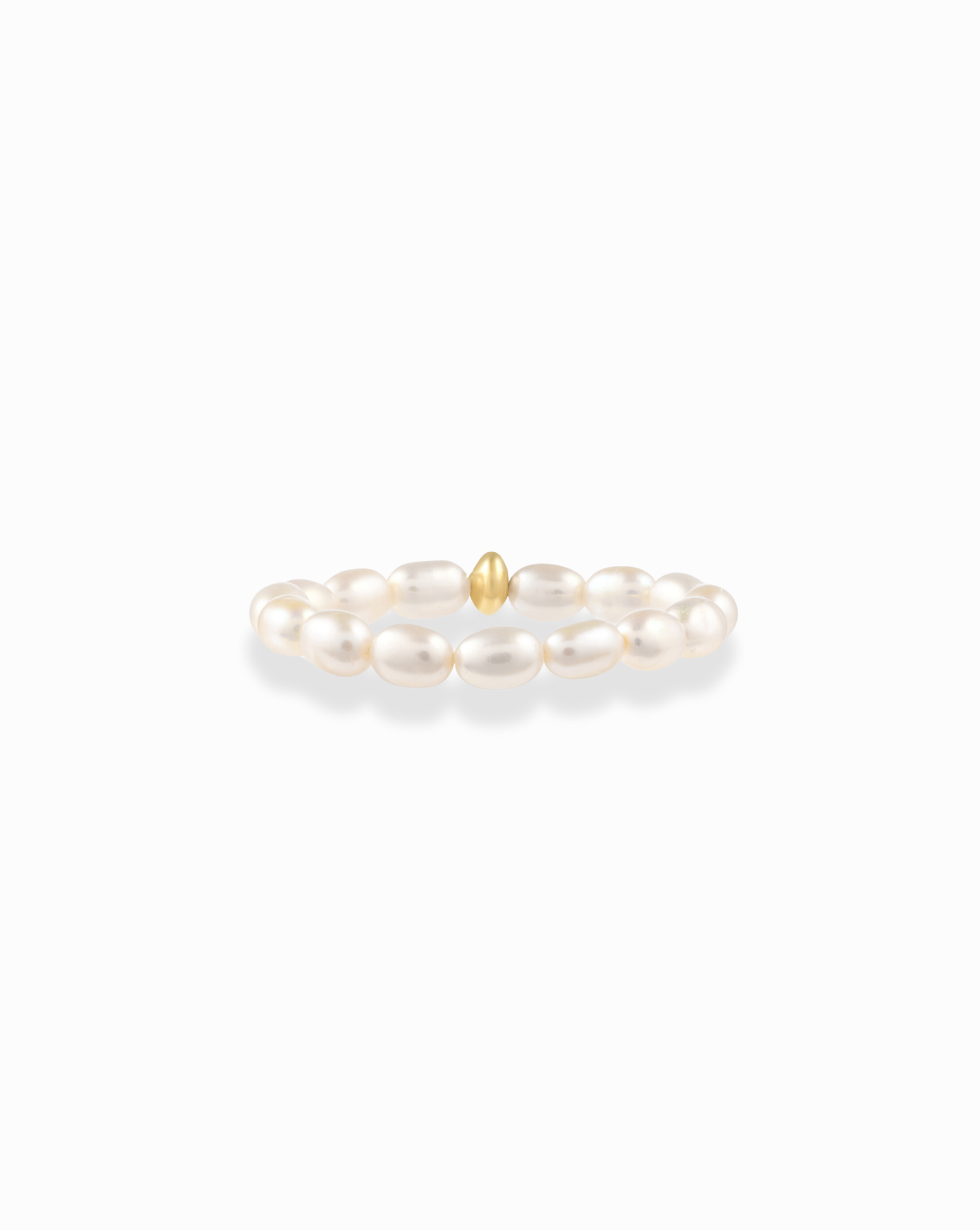 Sage Pearl Stacking Ring - Mod + Jo