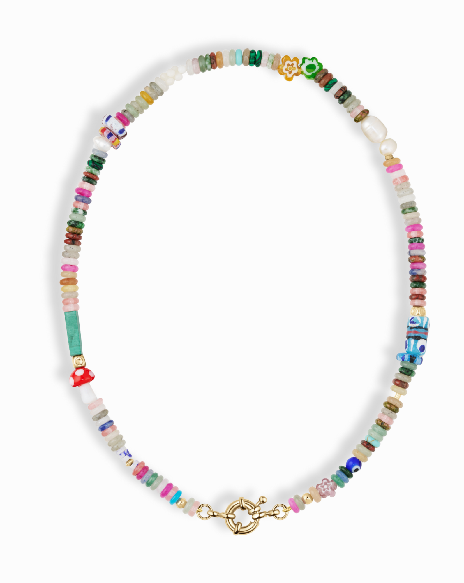 Suki Gemstone Necklace - Mod + Jo - Jewelry built to last, advanced plating technology