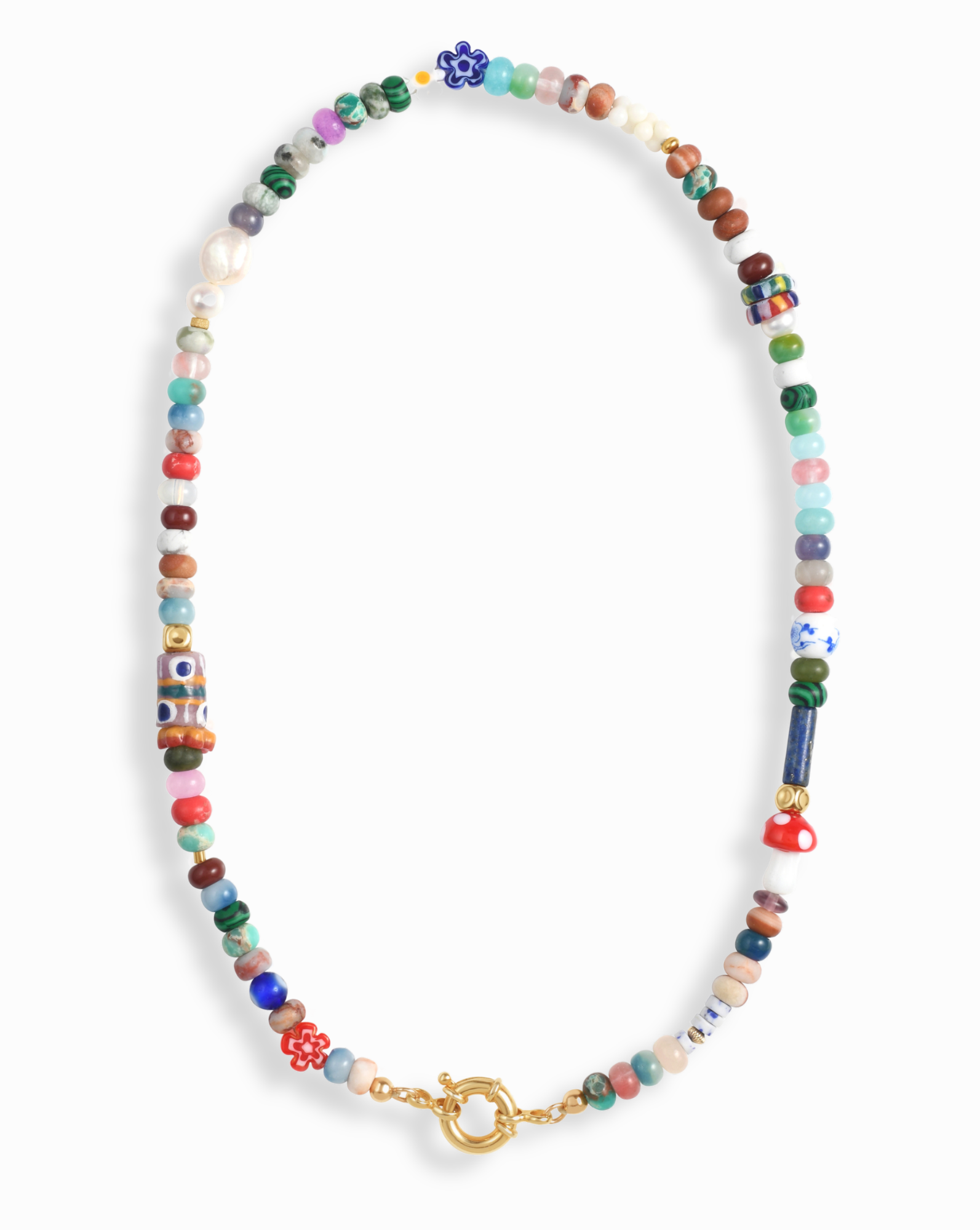 Suki Gemstone Necklace - Mod + Jo